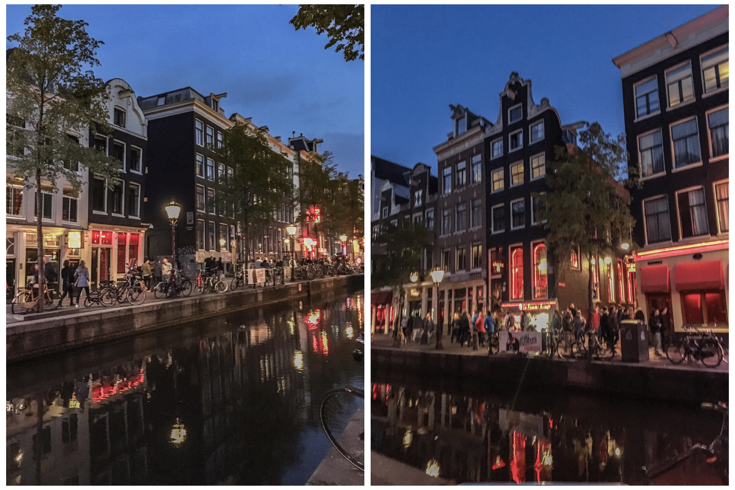 red light district le quartier rouge amsterdam