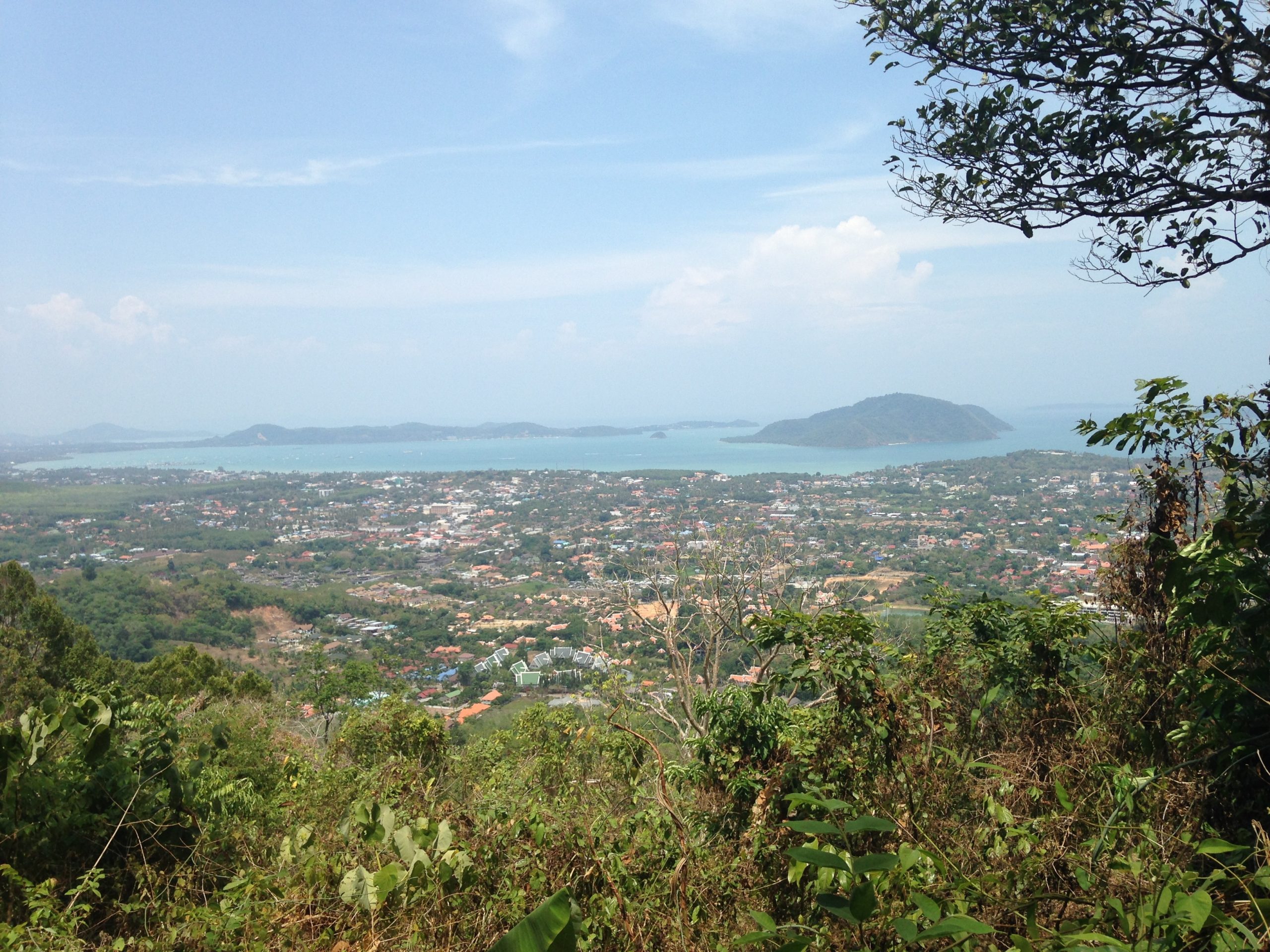 Vue sur la province de Phuket