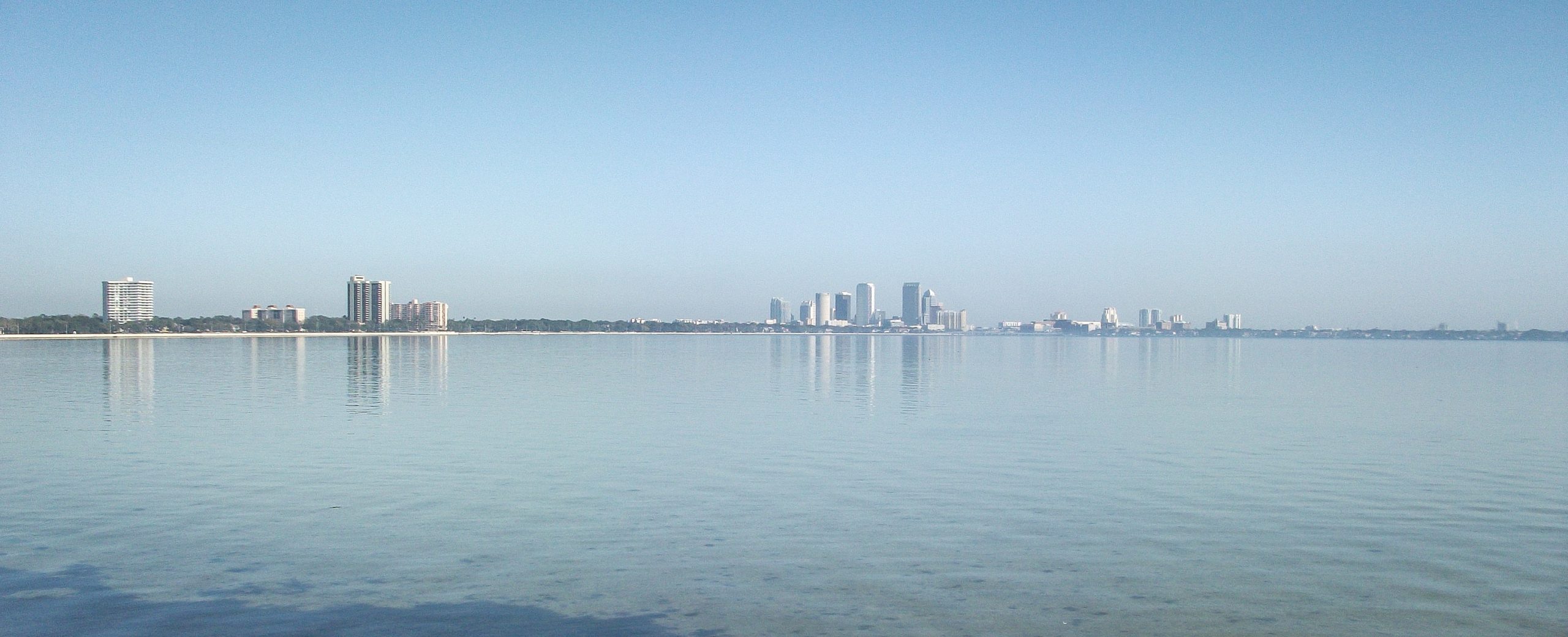 Tampa depuis le Boulevard Bayshore