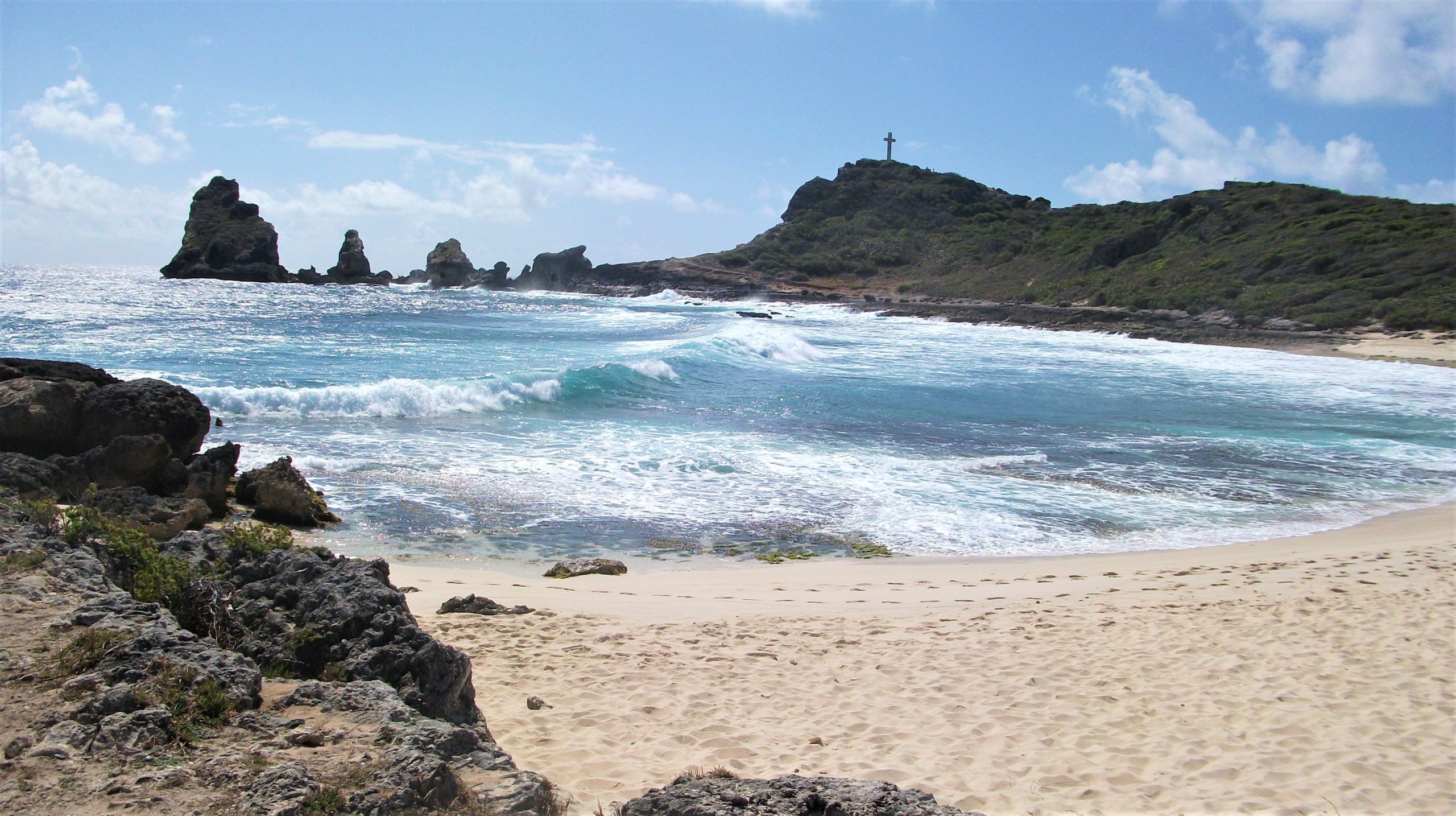 la pointe des châteaux, grande terre