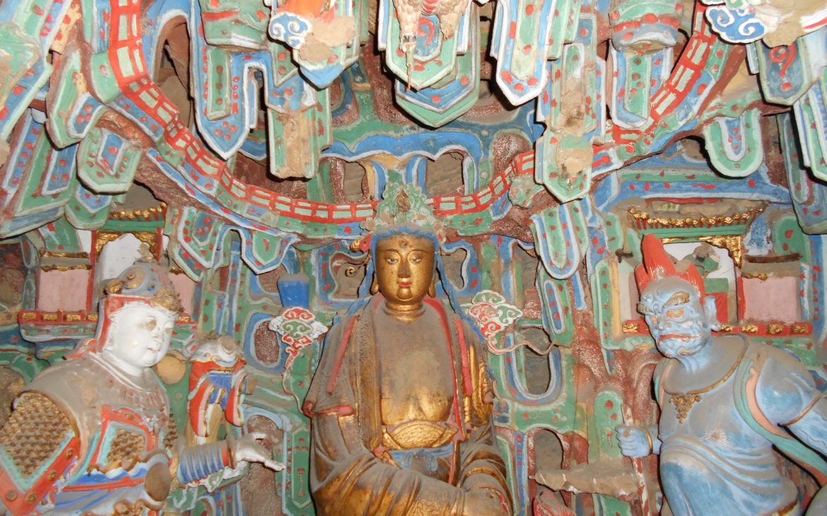 Bouddha monastère suspendu de XUANKONG SI