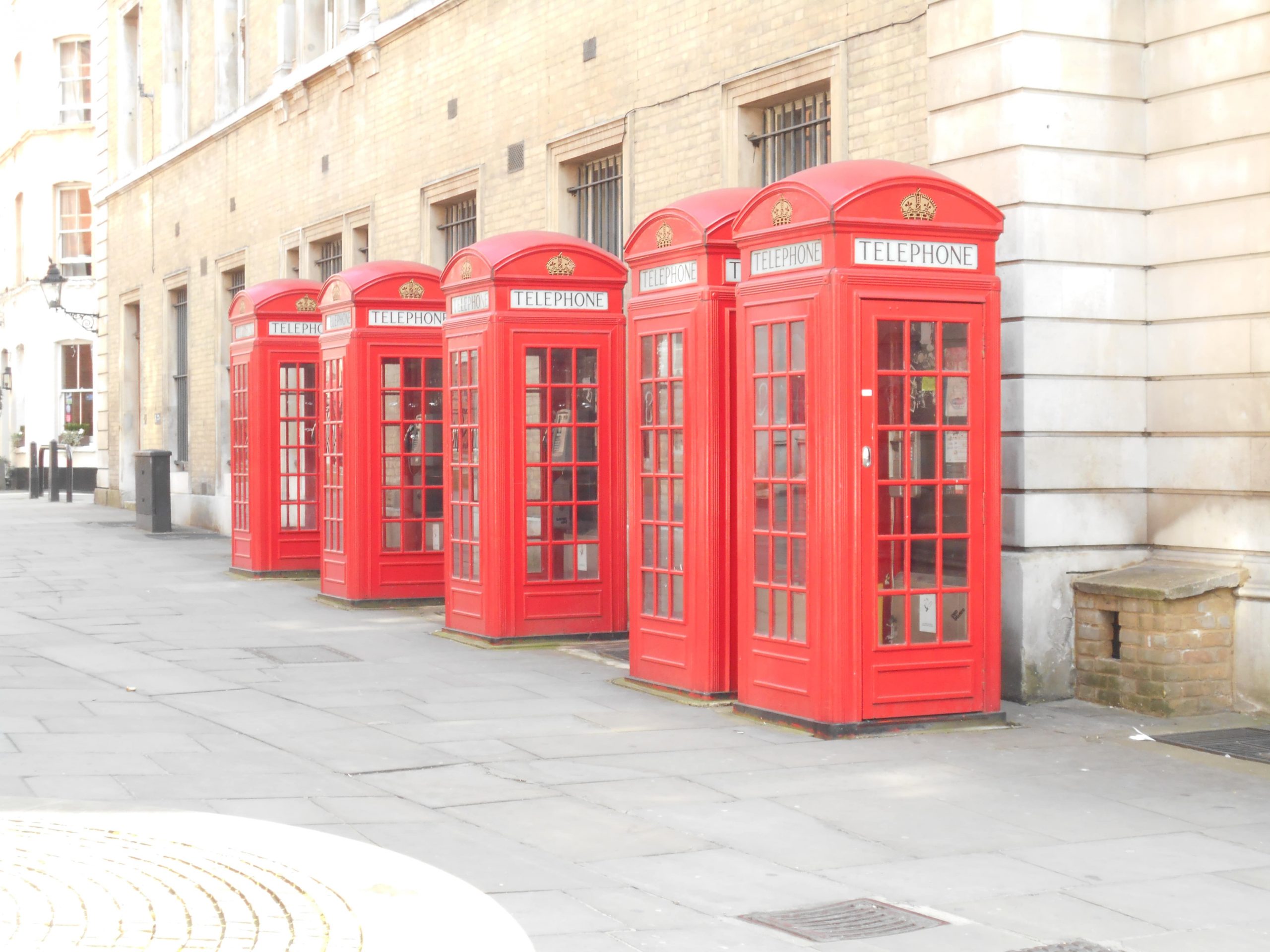 cabines téléphoniques de Londres