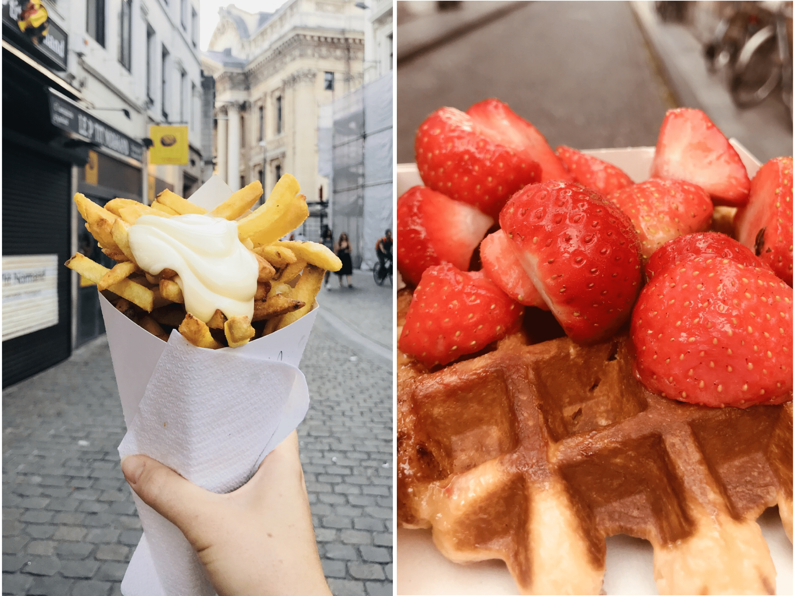 gaufres frites bruxelles spécialités