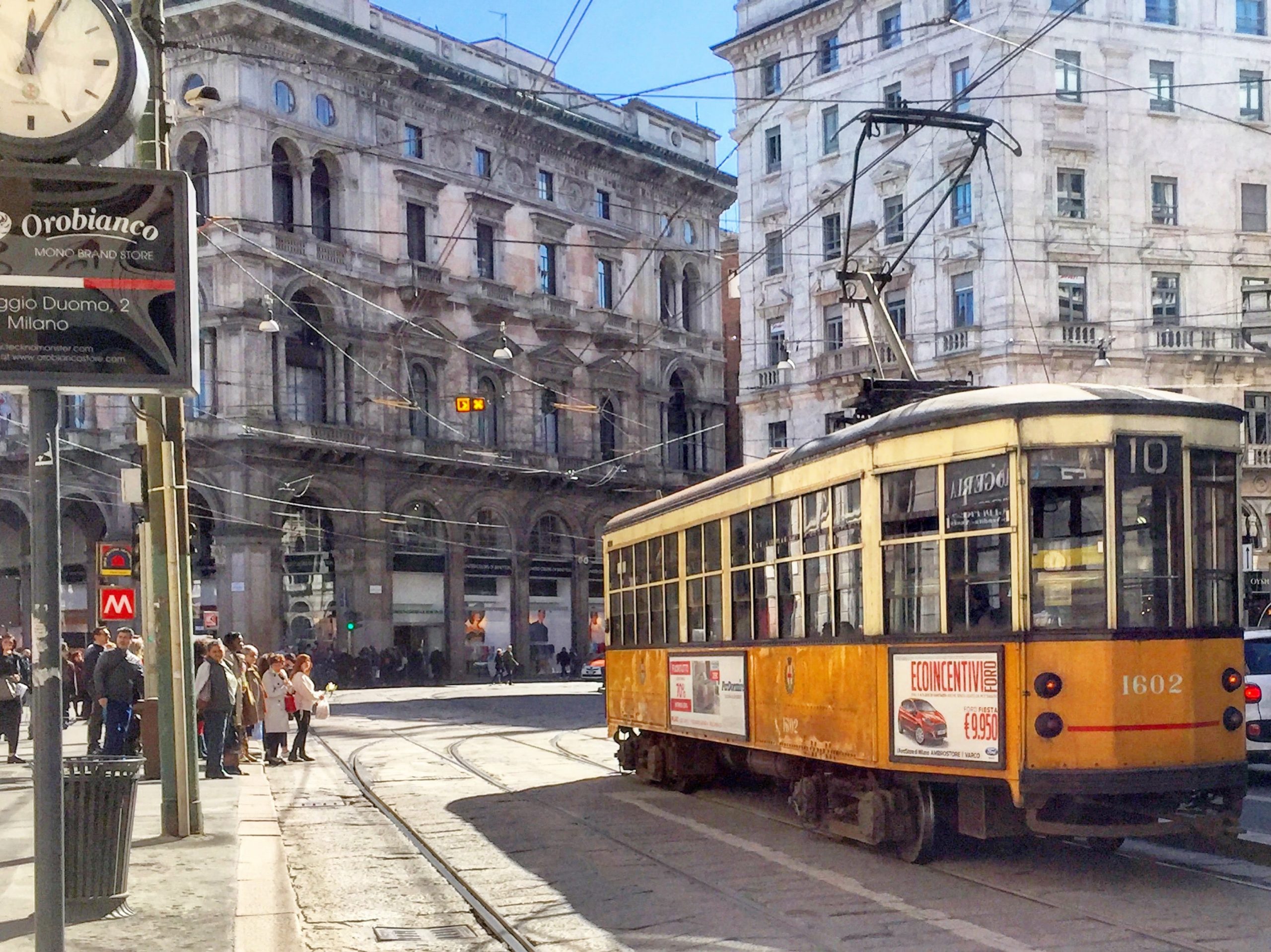 Milan tranway