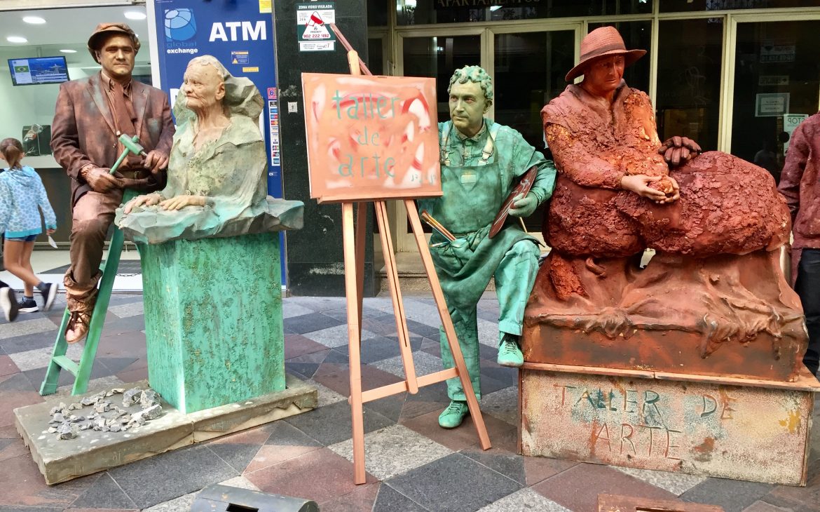 artistes de rue madrid