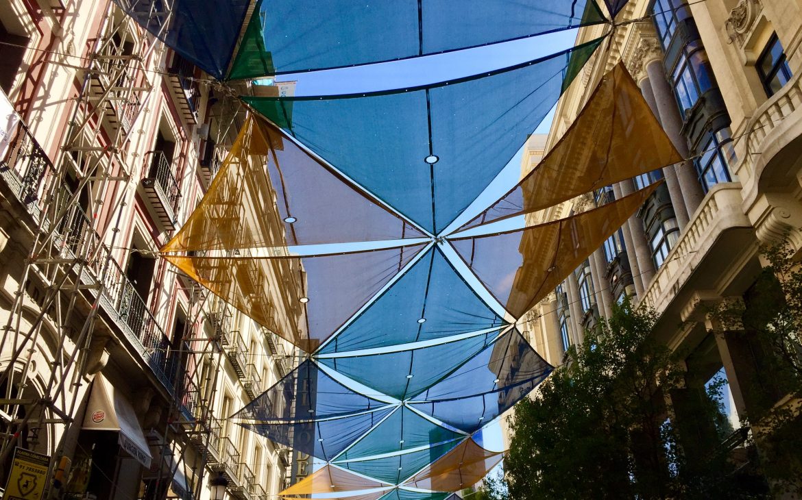 ruelles colorées madrid