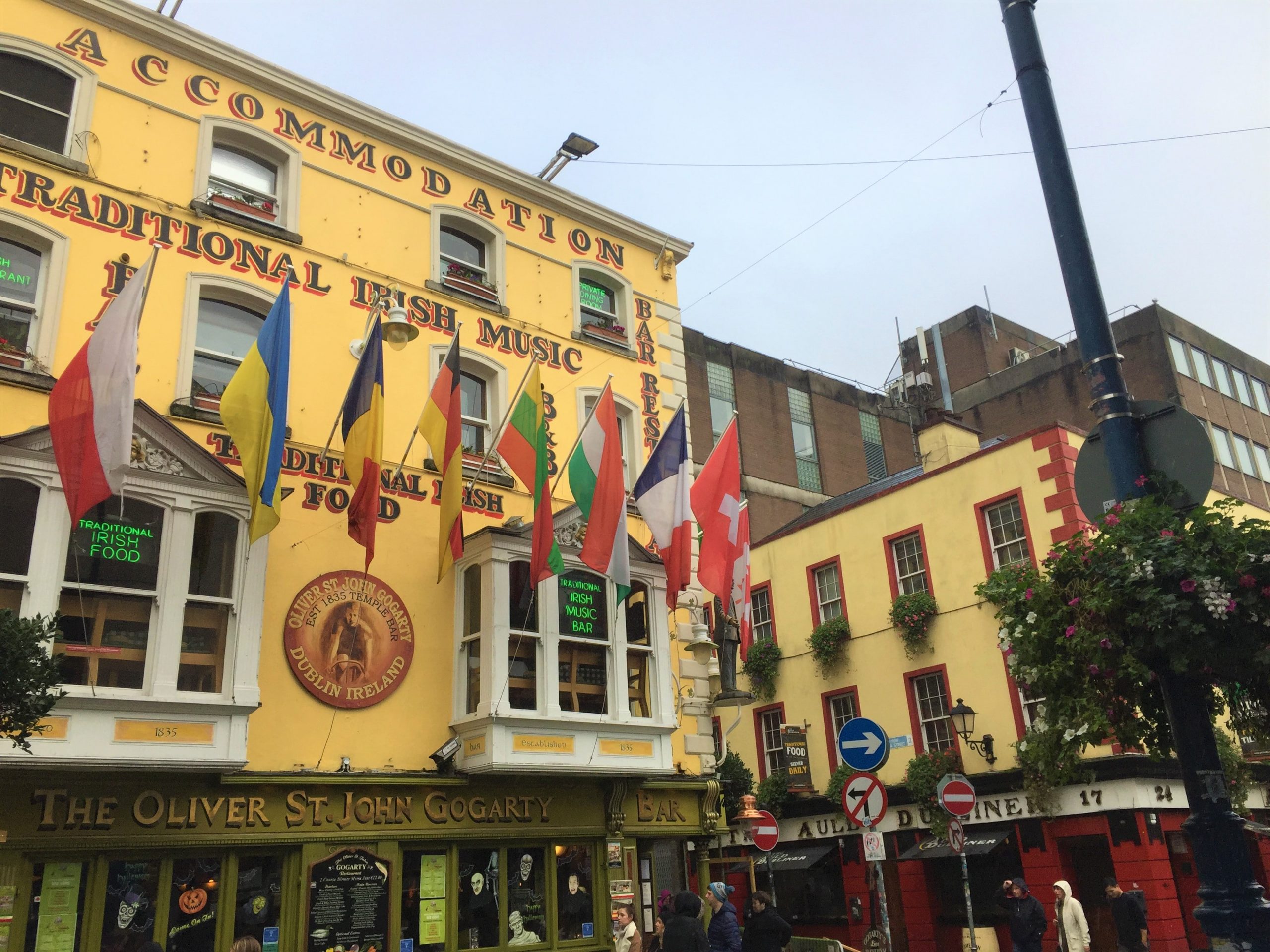 Dublin sous la pluie blog kiki mag travel