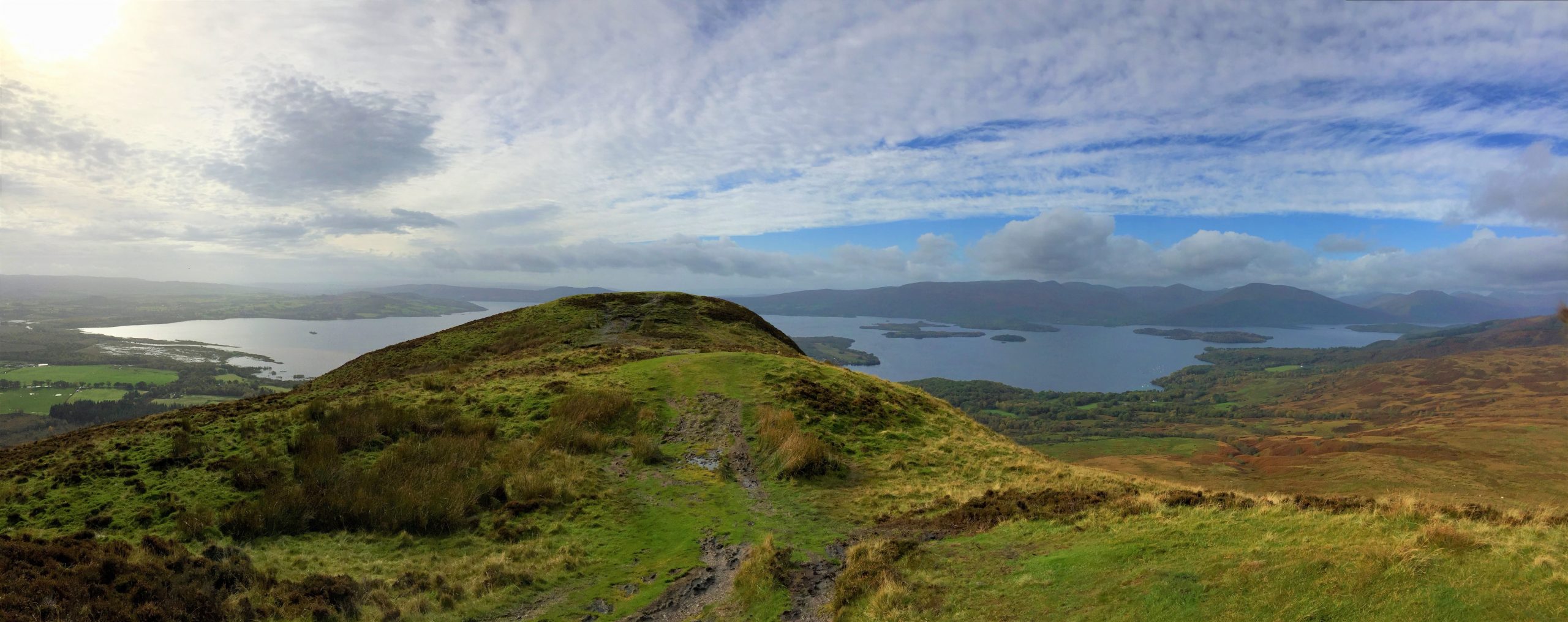 Au sommet du Conic Hill