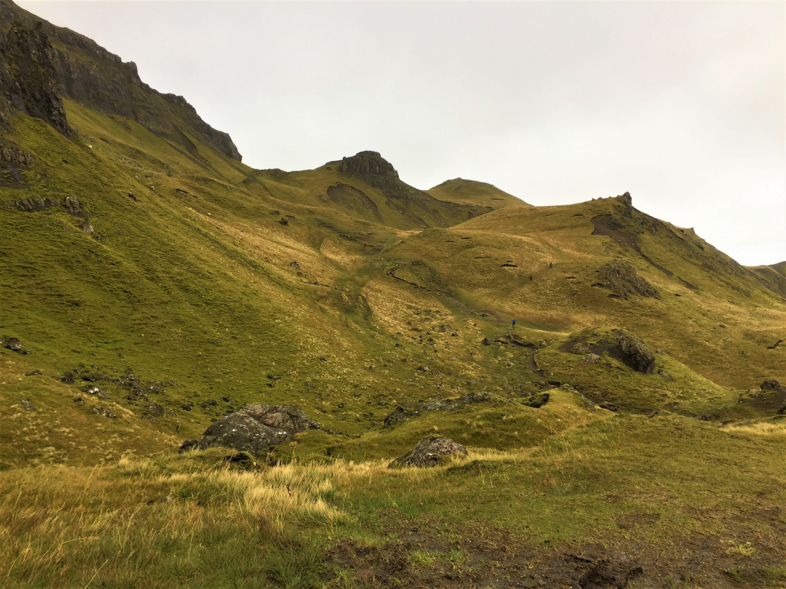 décor féérique à Old Man of storr