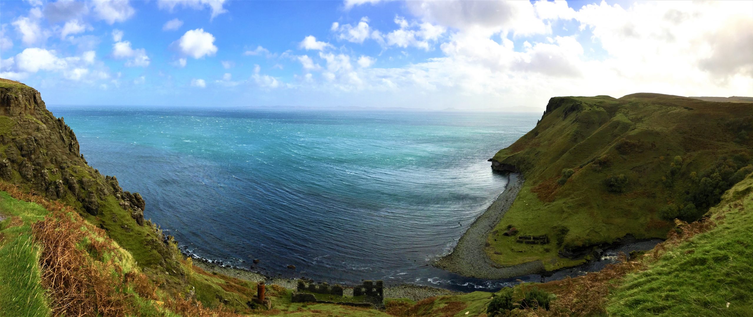 Falaises féérique sur l'Île de Skye