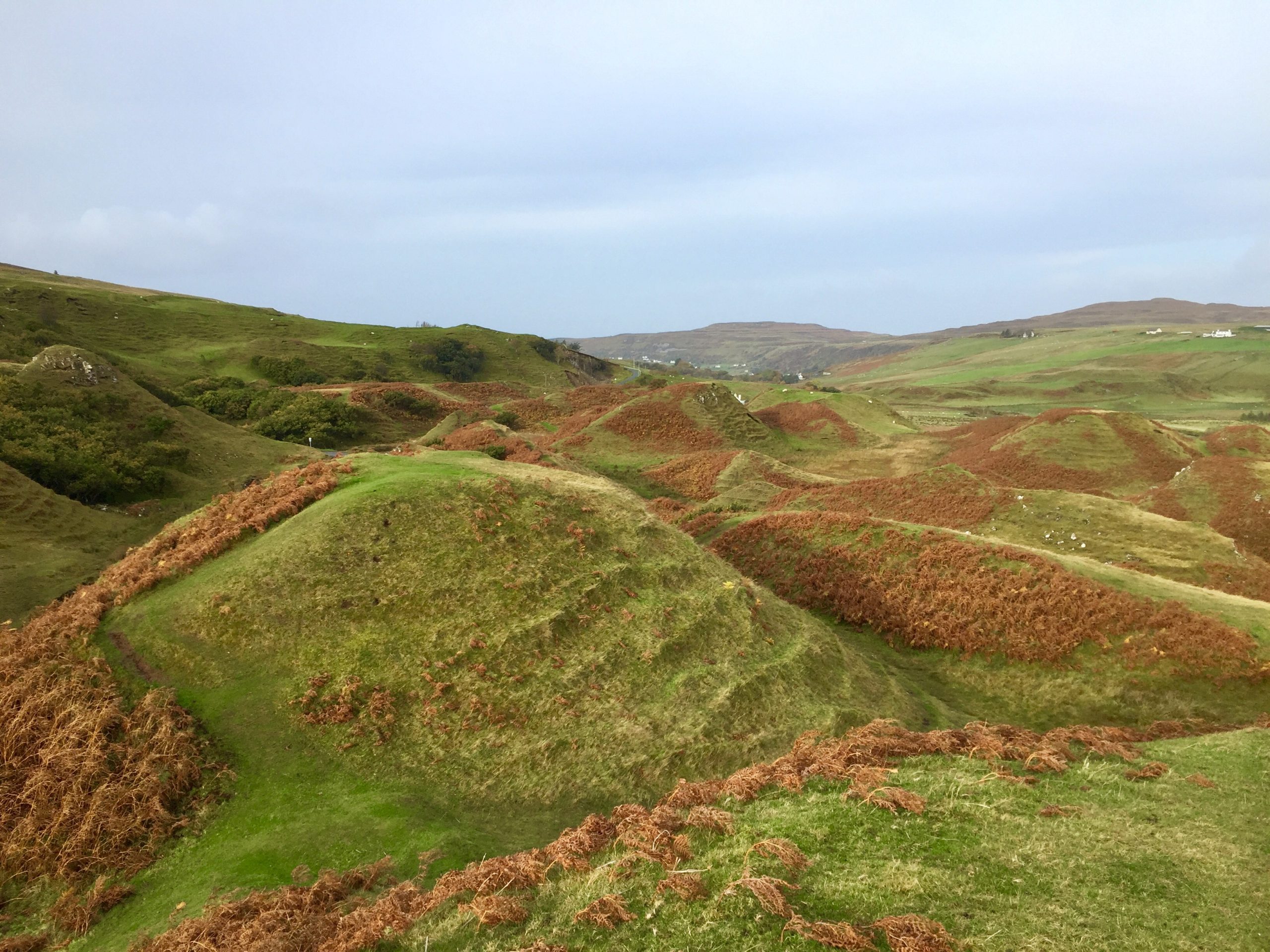 Fairy glen à Uig île de skye