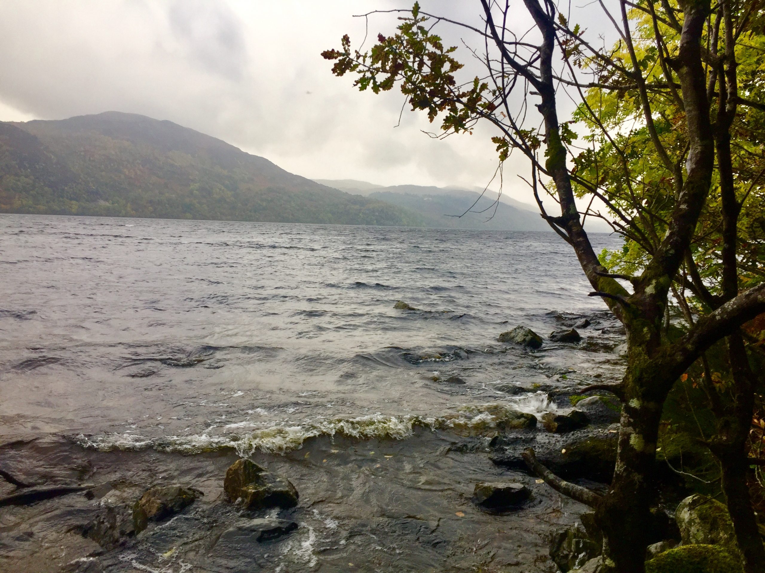 le loch ness à fort augustus