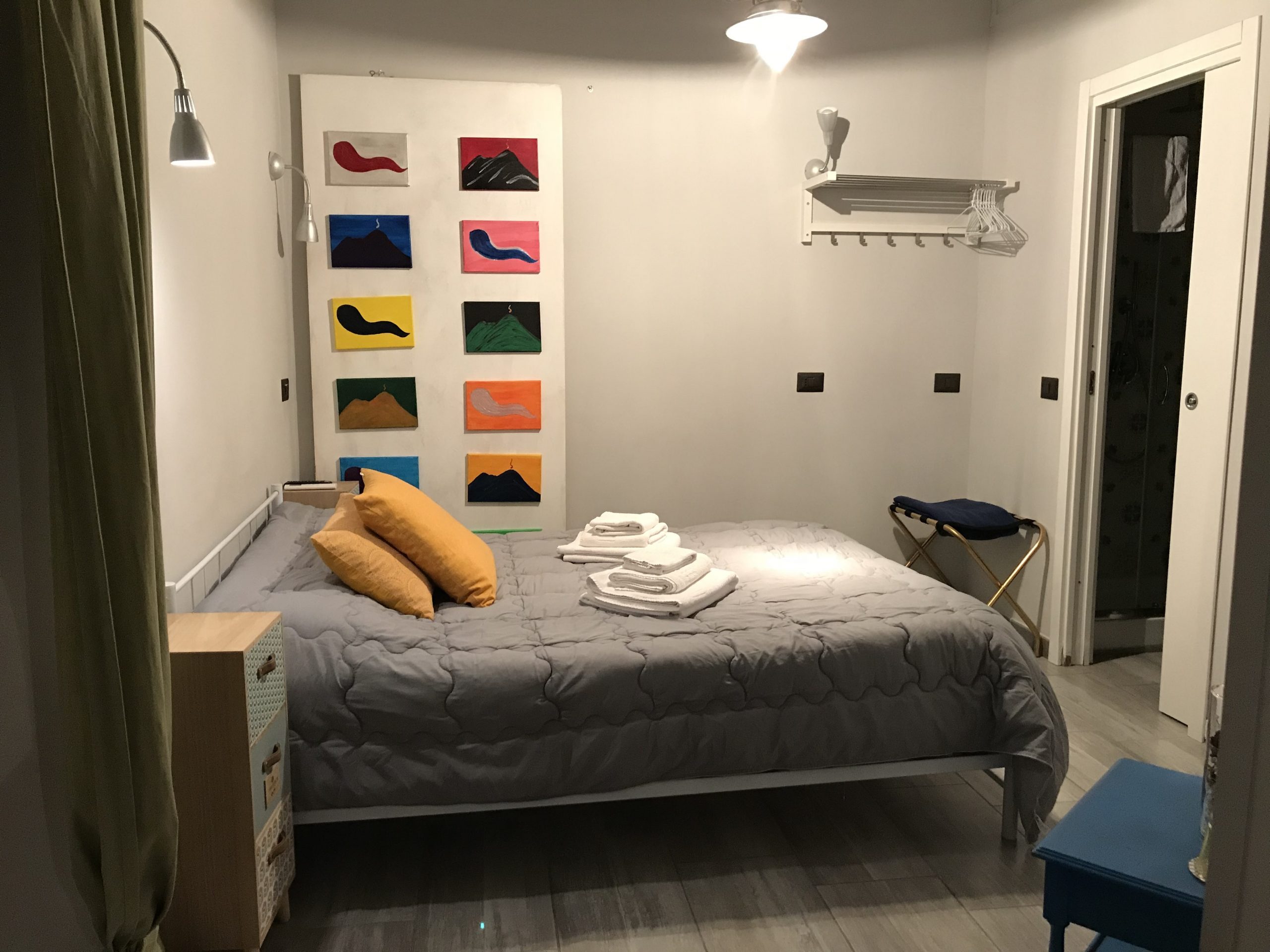Chambre cosy du Palazzo Dello Spagnuolo.