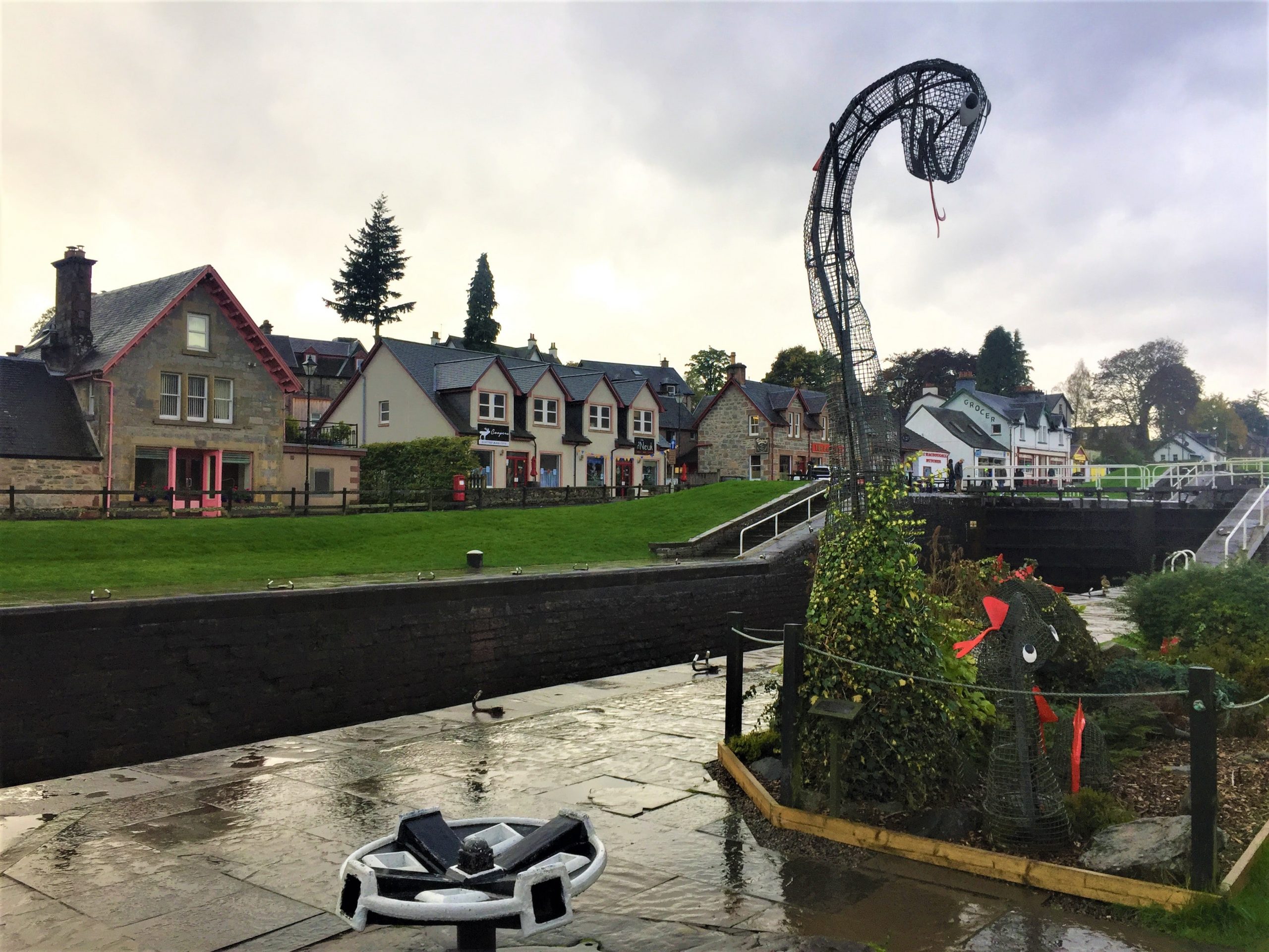 Statue de Nessy à Fort Augustus