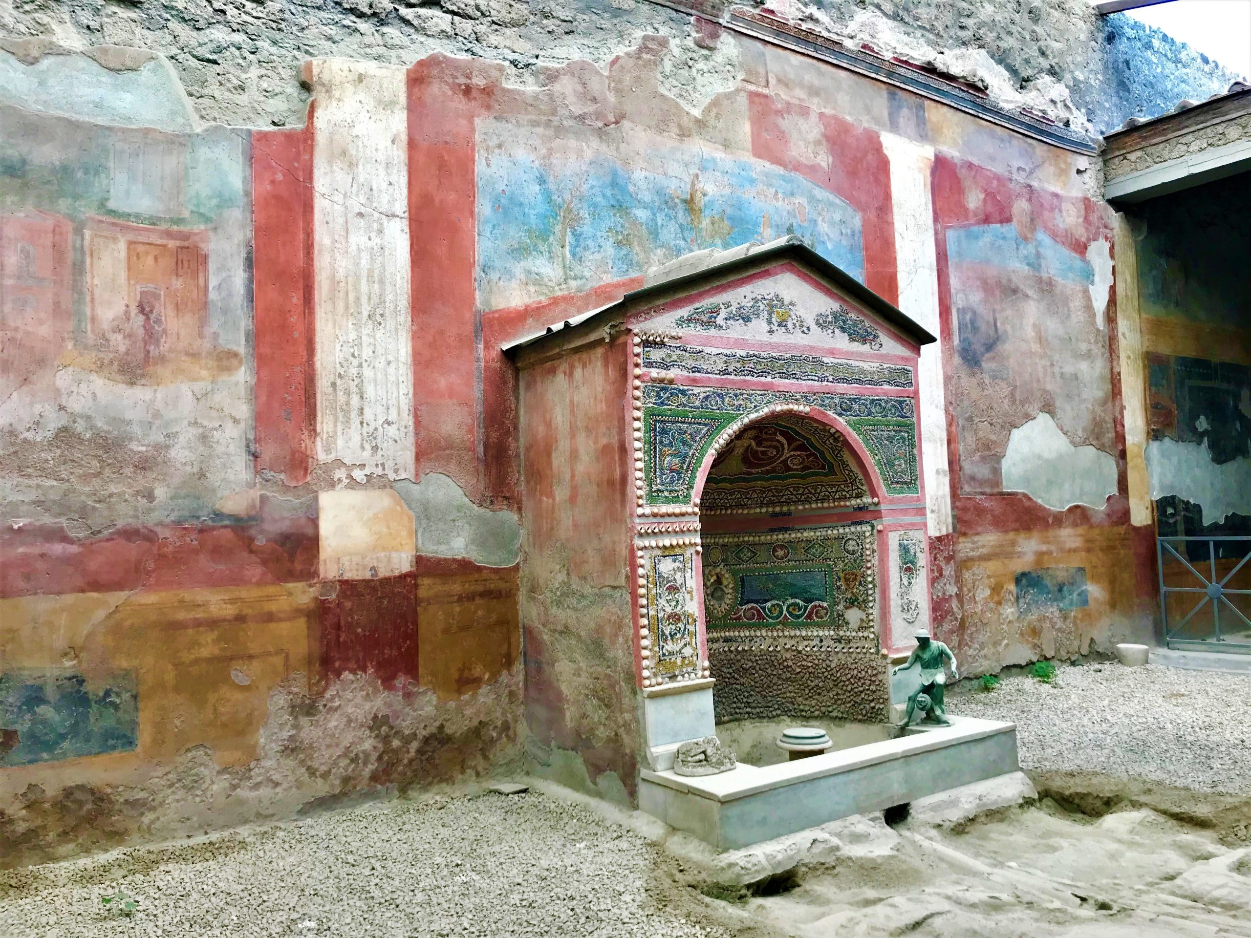 Pompéi les thermes