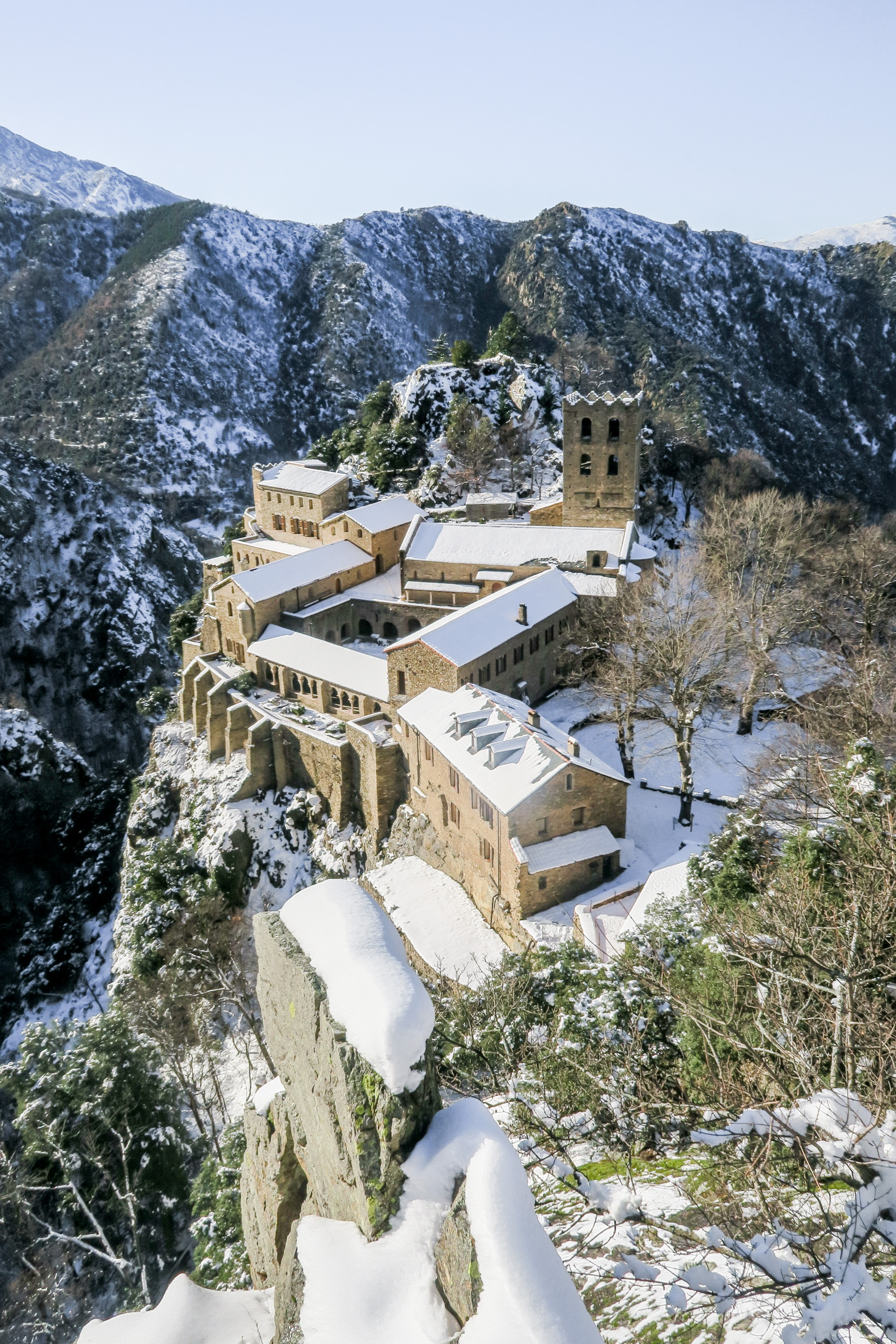 l'abbaye des pyrénées-Orientales