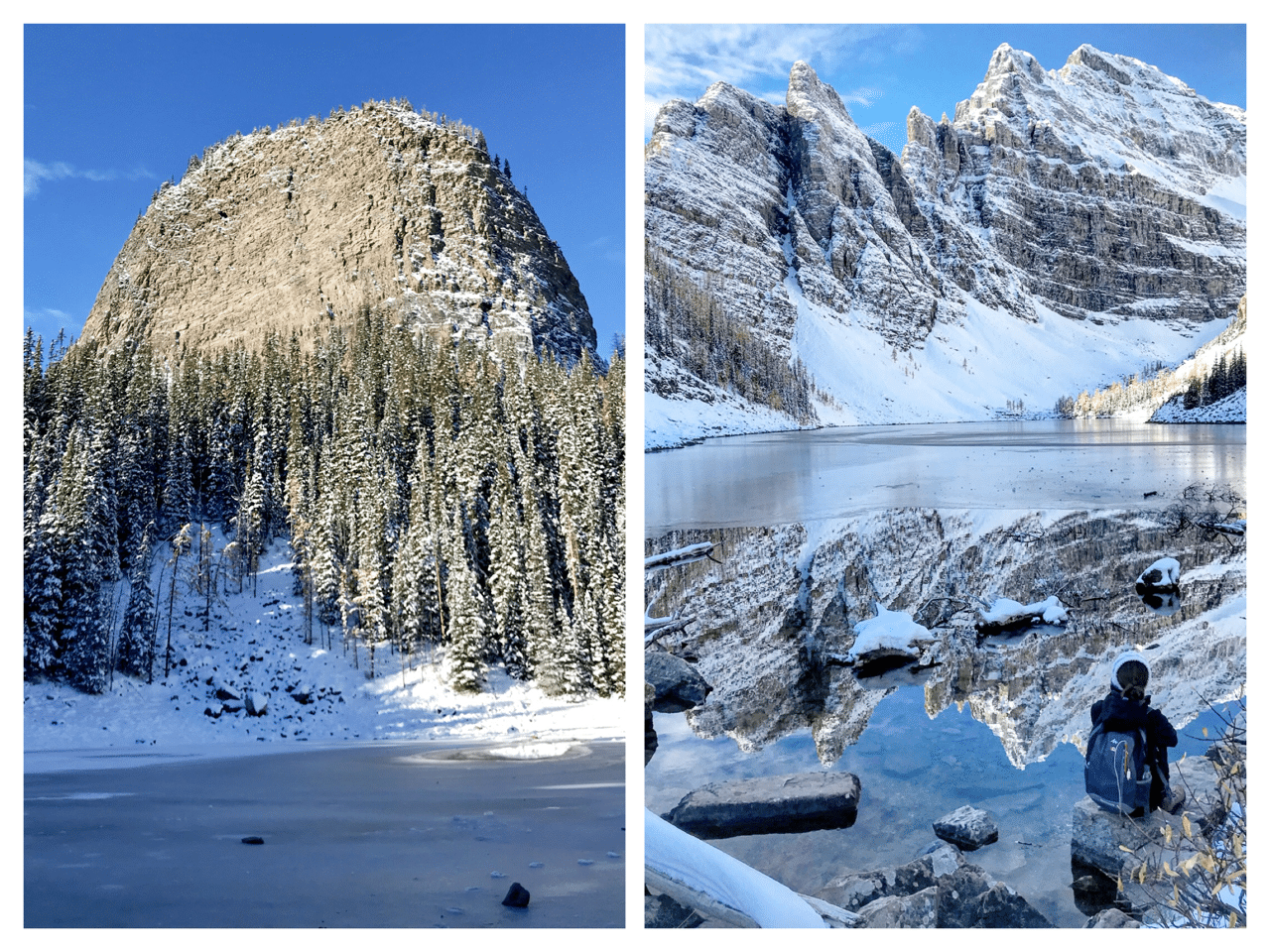 agnes lake et mirror lake lake louise