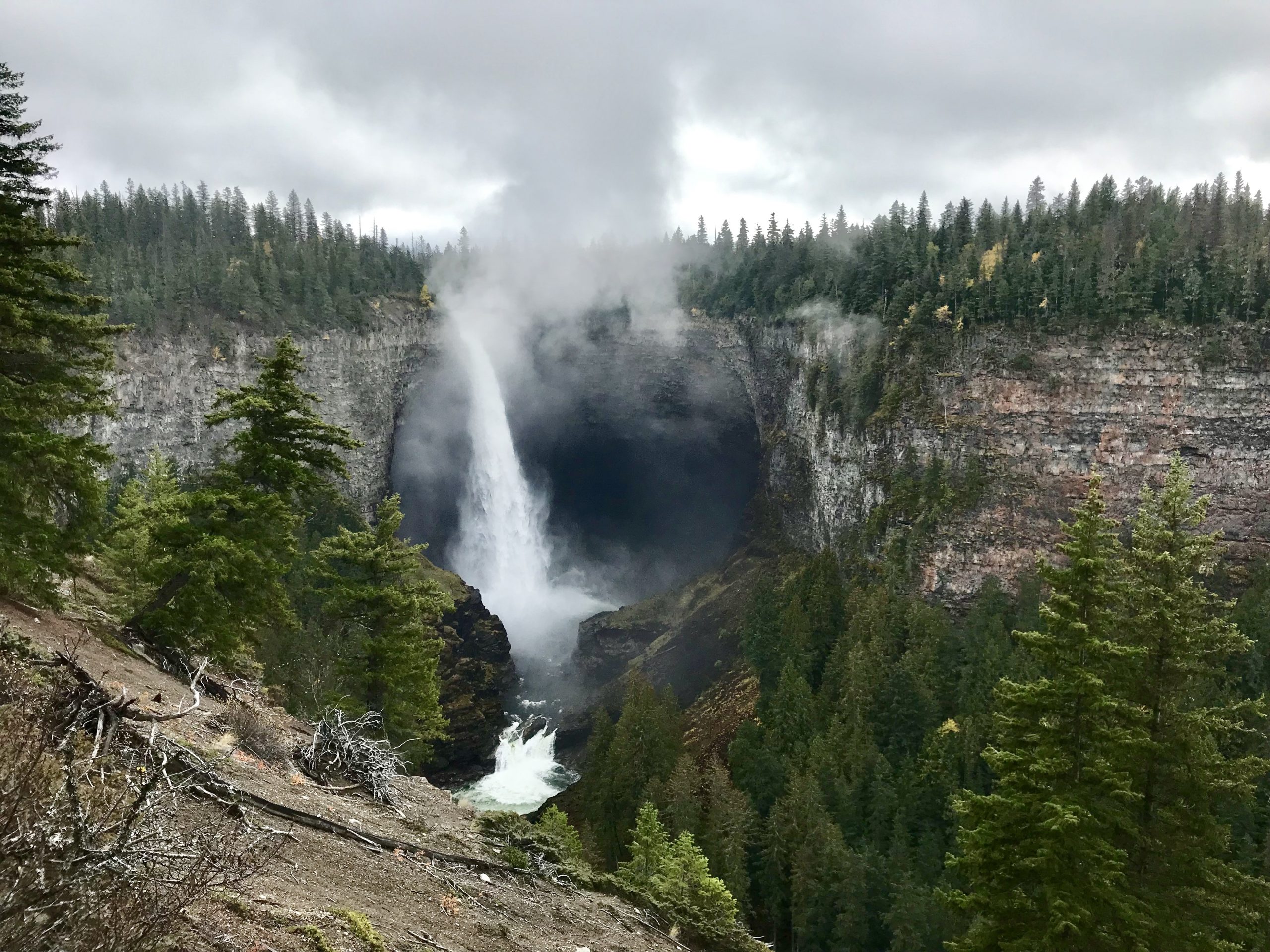 helmcken falls ouest canadien