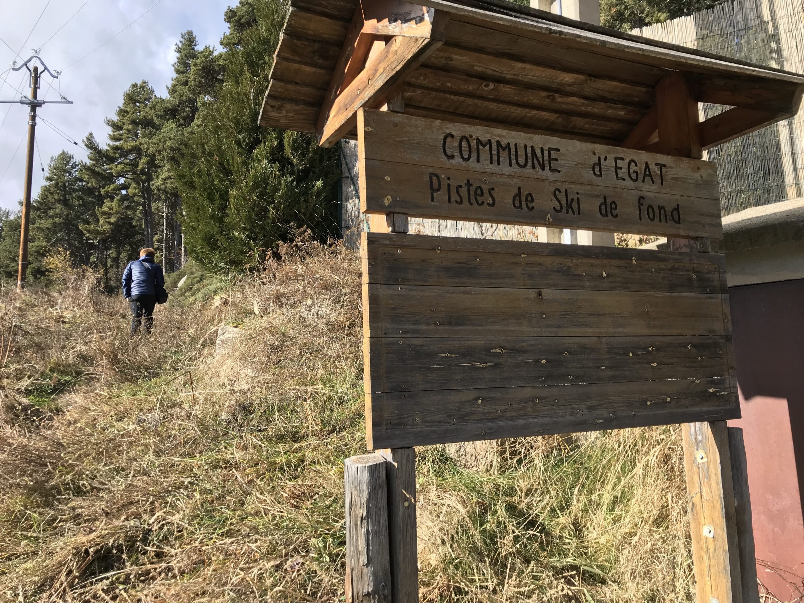 départ randonnée croix egat