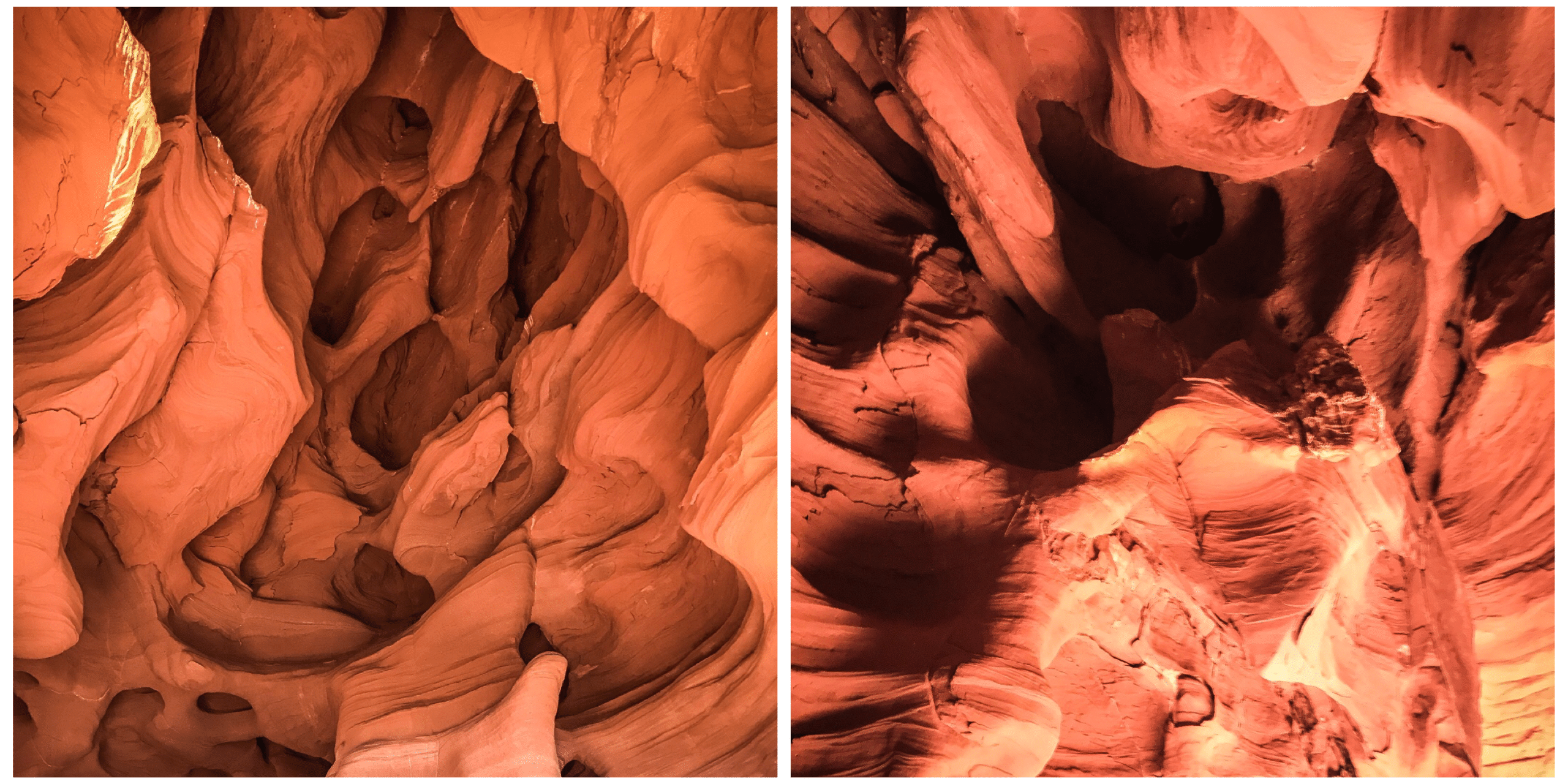 courbes naturelles des grottes de can riera