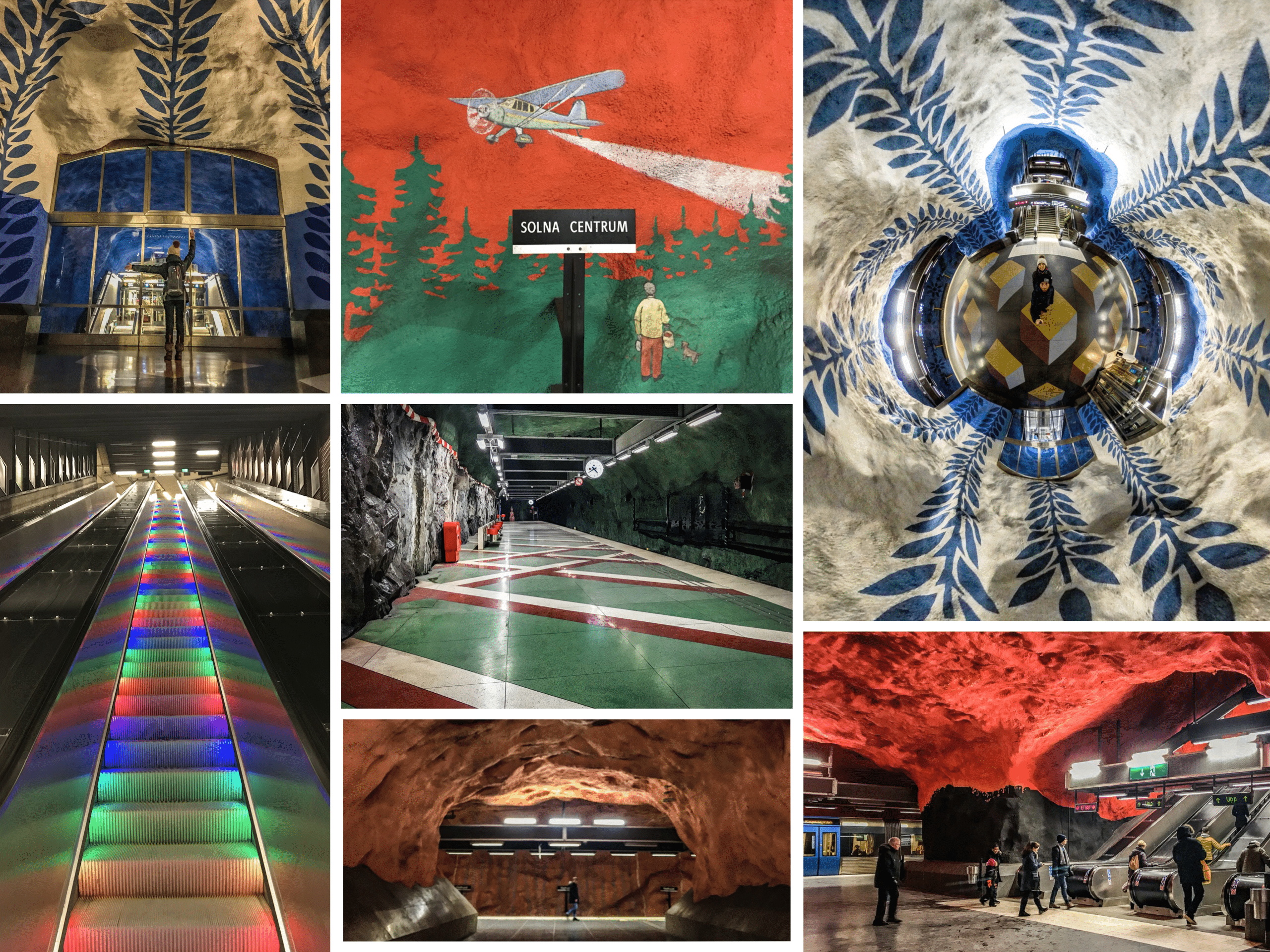 métro stockholm plus longue galerie d'art du monde
