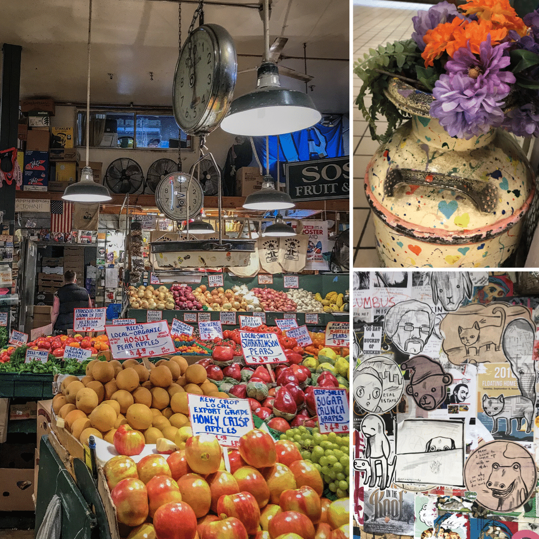 Le public market à Seattle