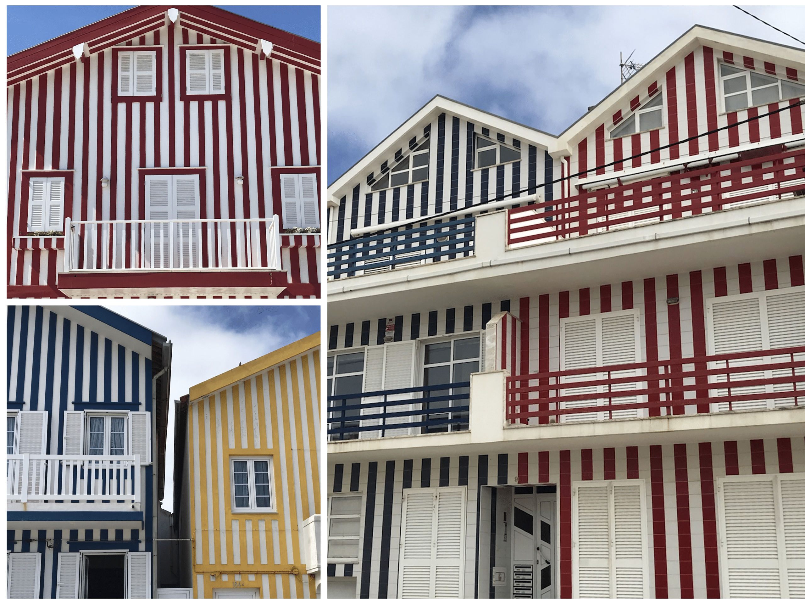 costa nova maisons rayées portugal