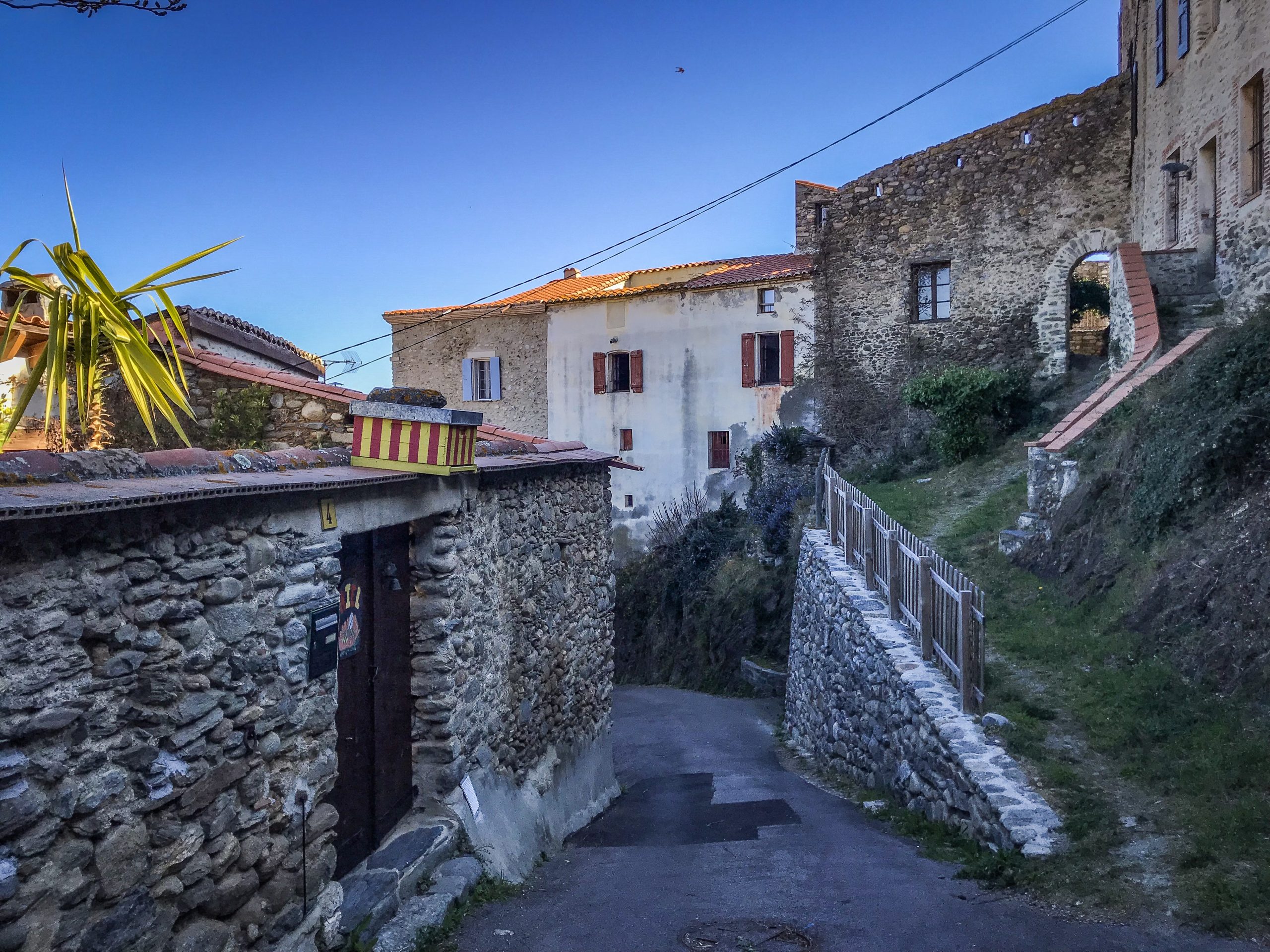Village de Joch en pyrénées-orientales