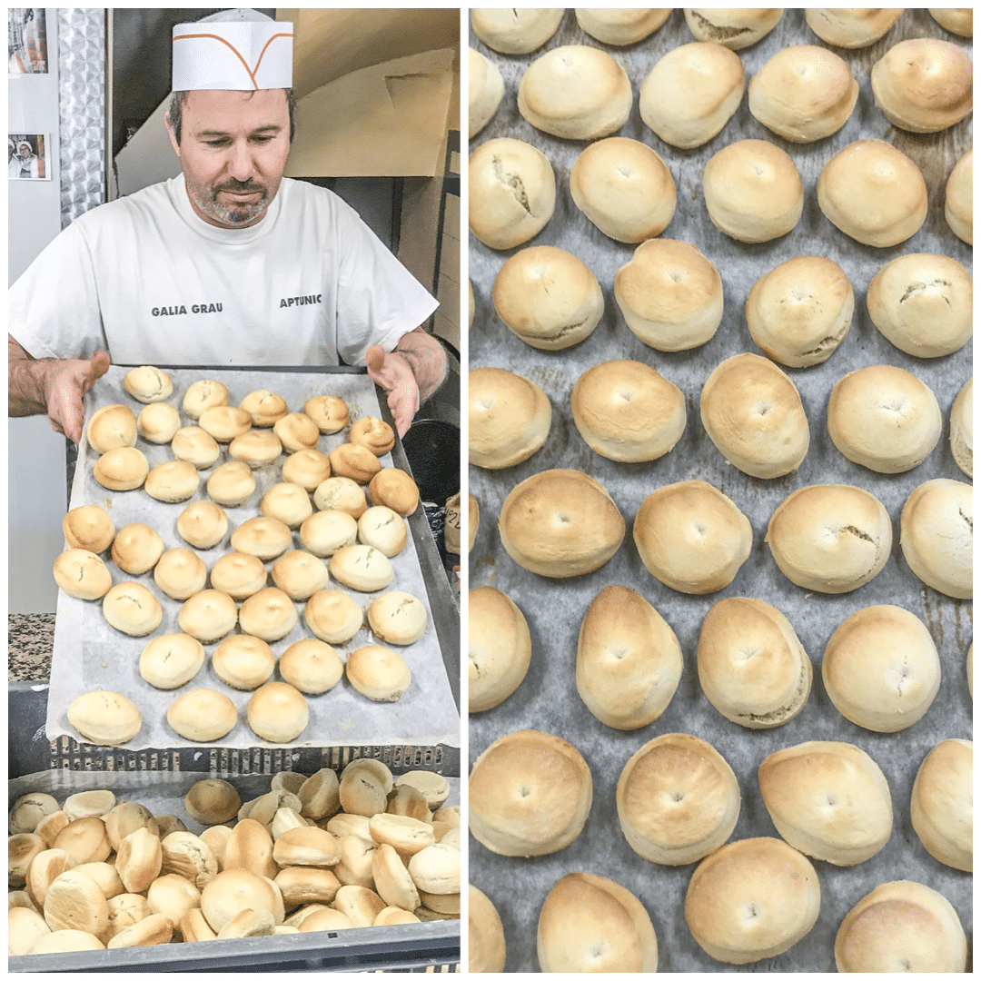 rousquilles en préparation