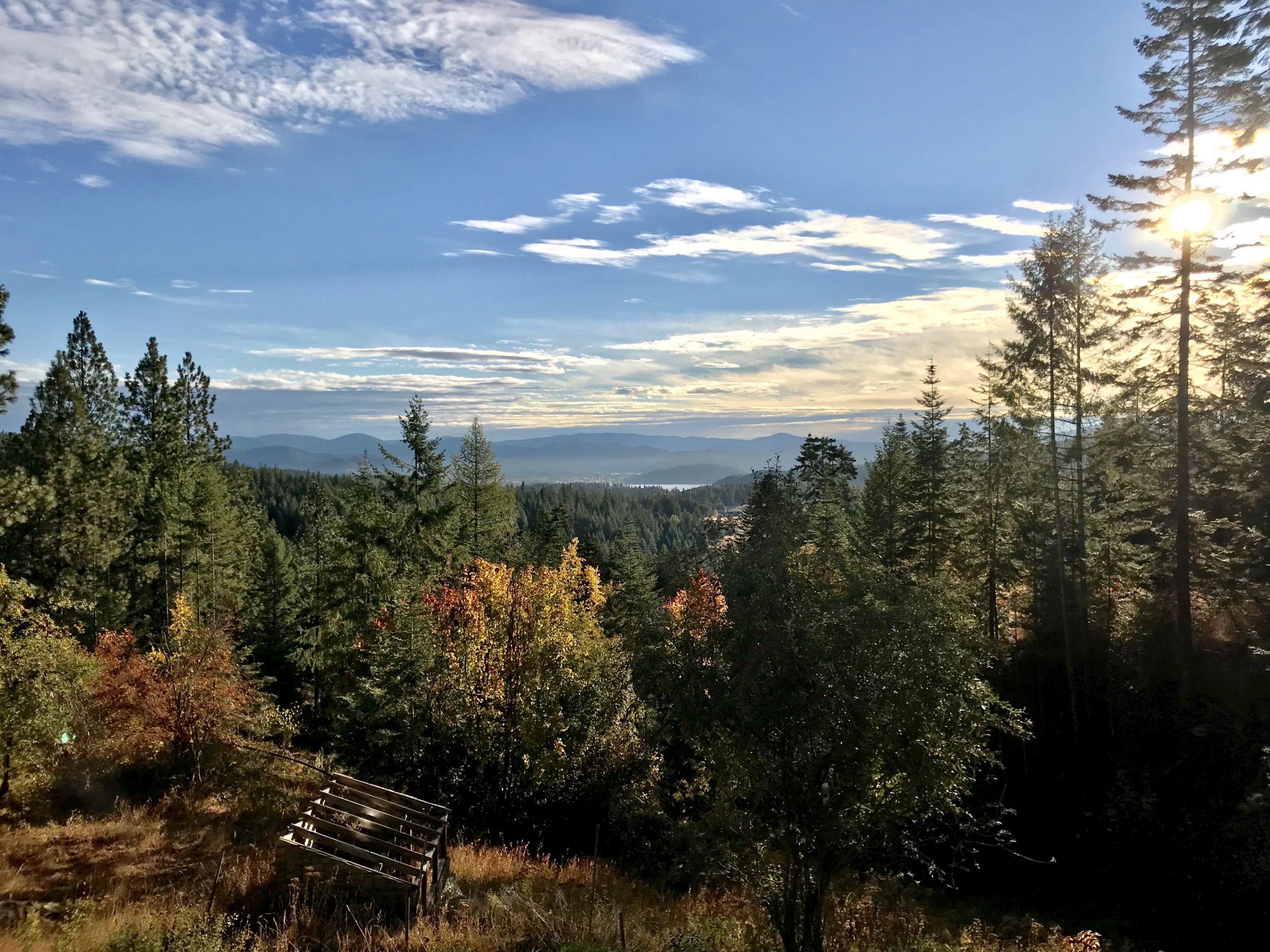 Paysage de l'Idaho aux etats unis