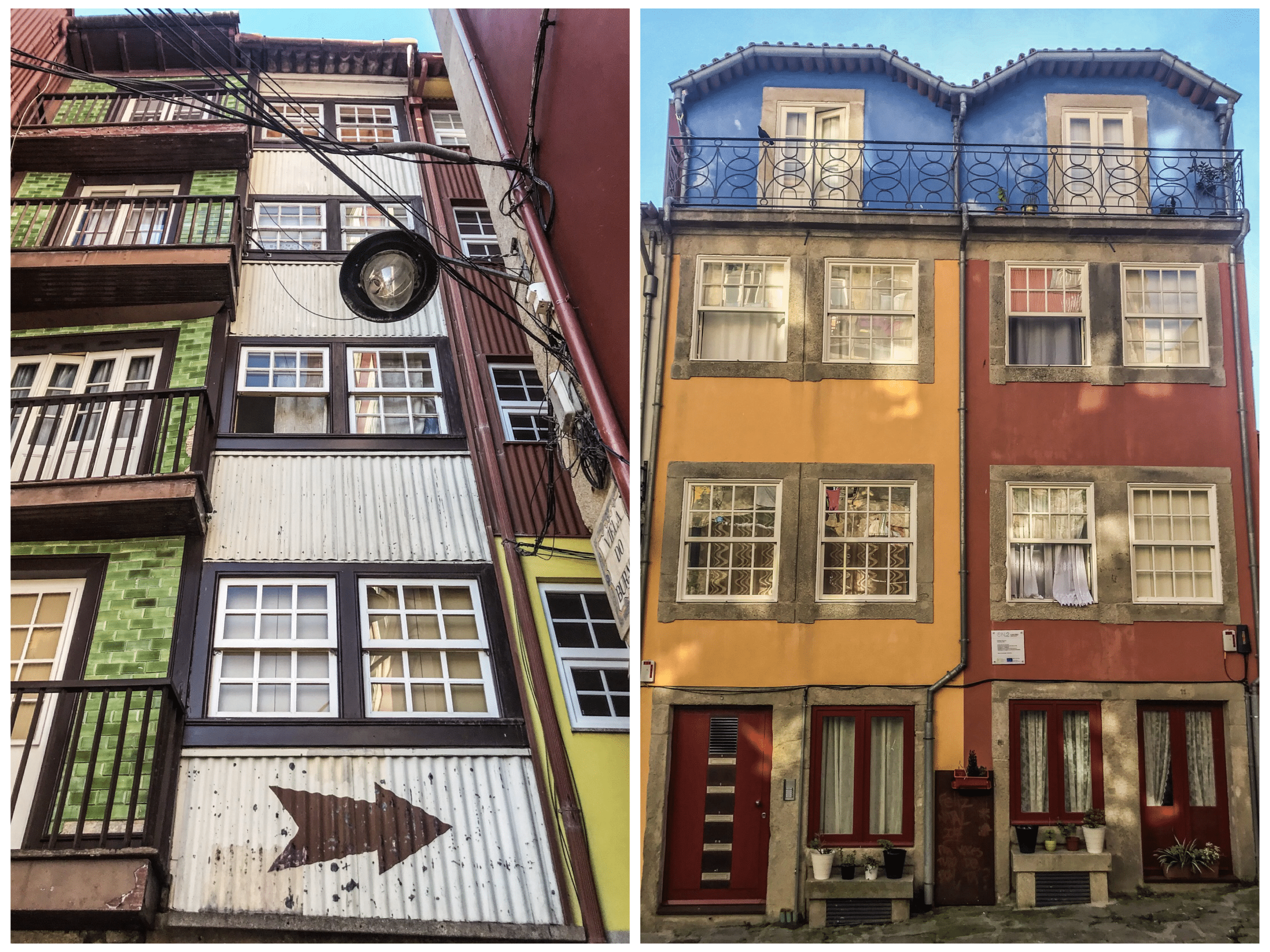les maisons quartier ribeira