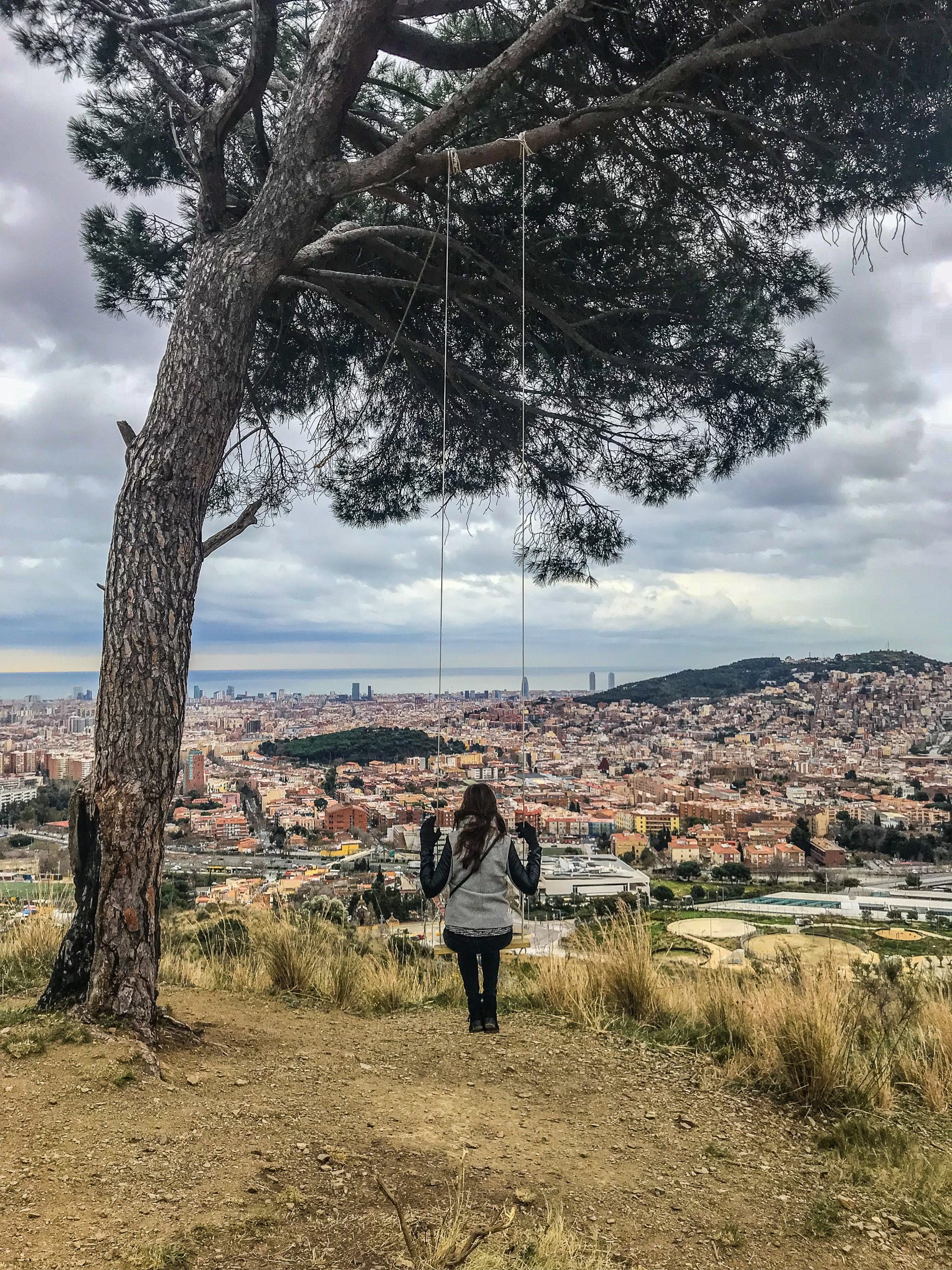 balancoire mirador de mundet barcelone