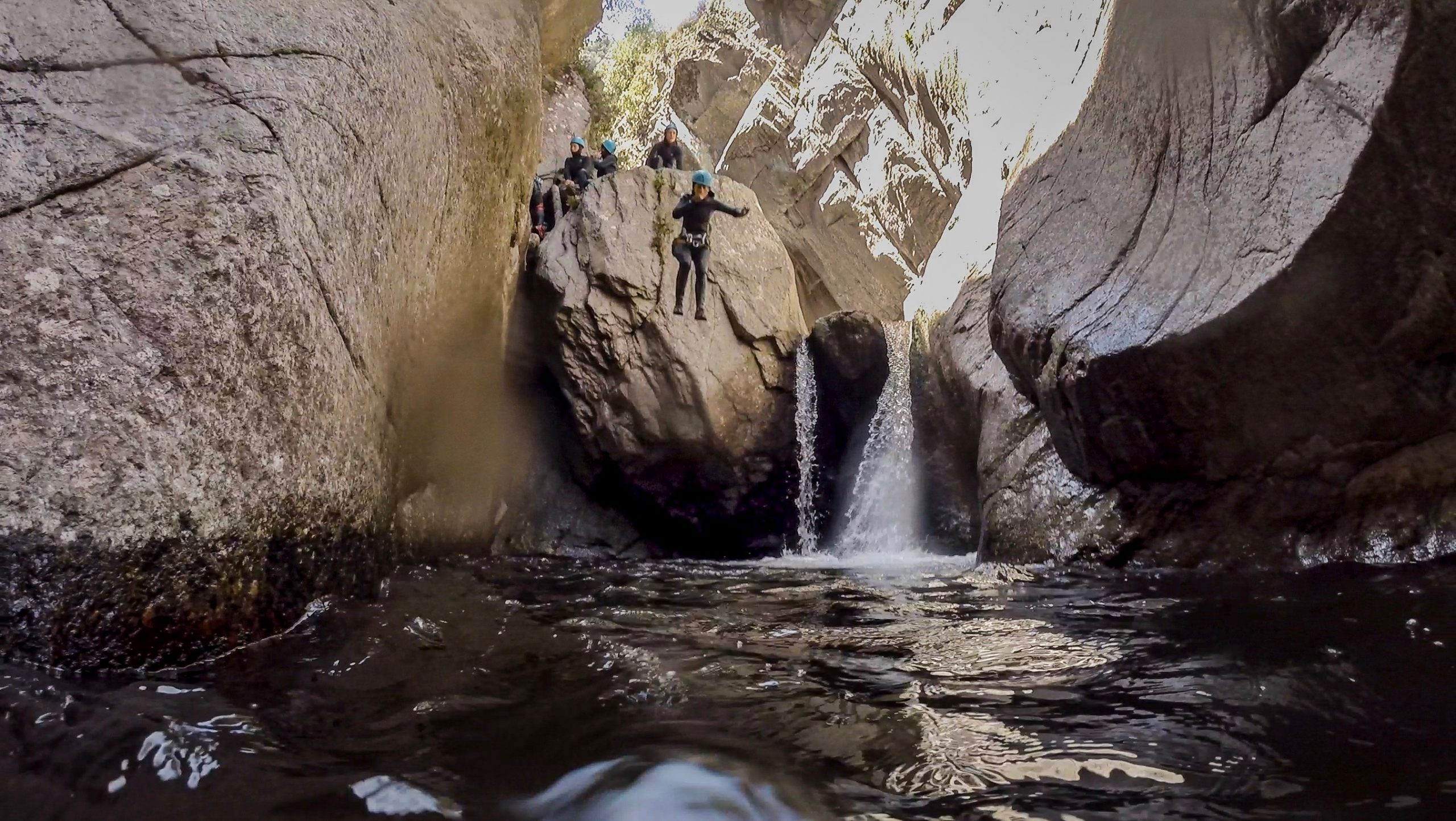 saut canyoning gorges du llech