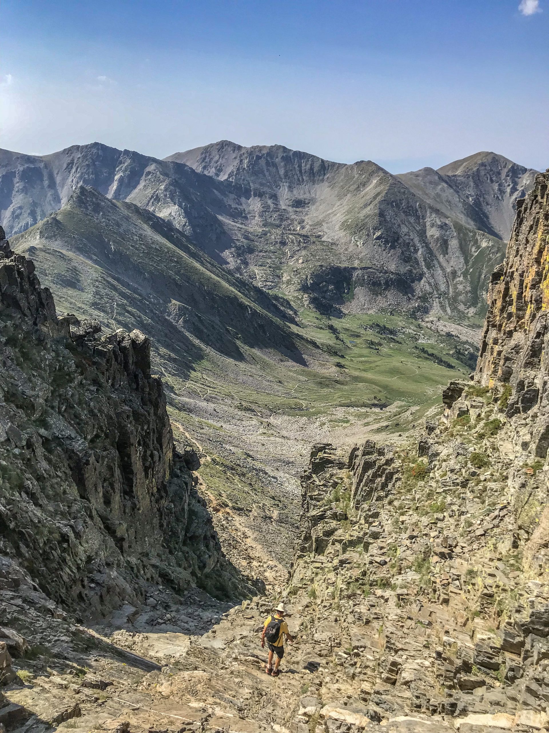 cheminée canigou randonnée