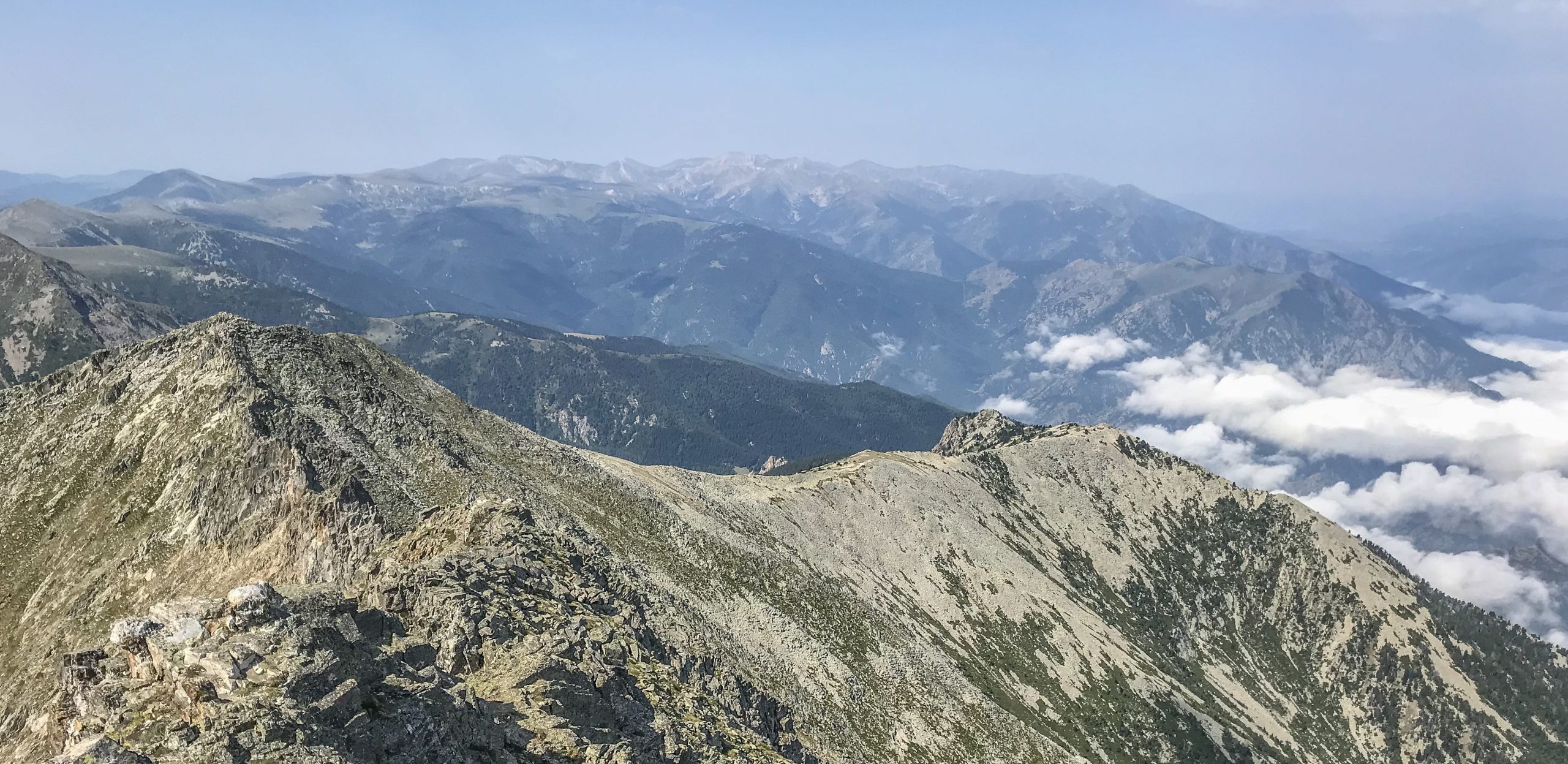 pic du canigo pyrénées orientales panorama