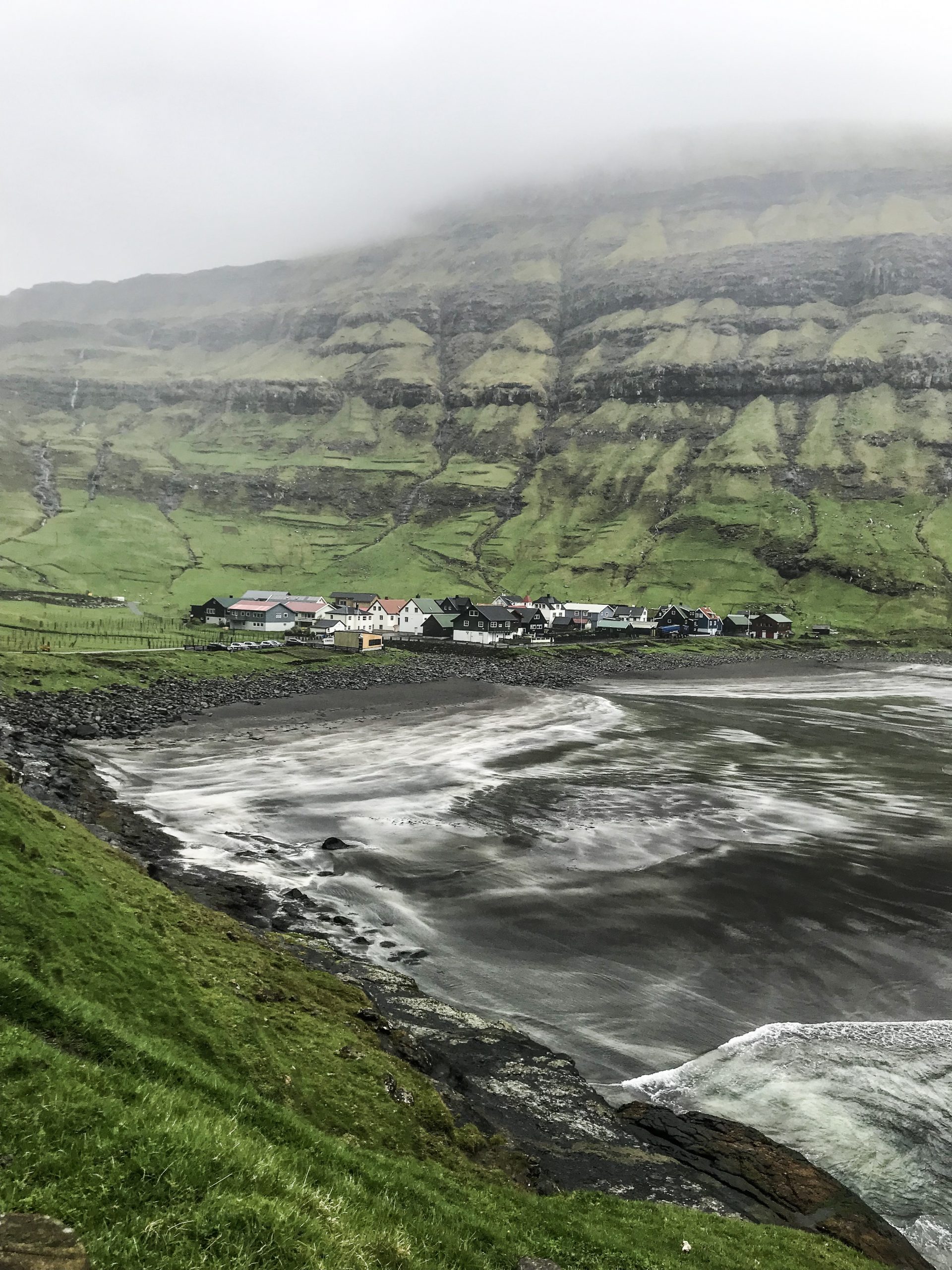 îles féroé Tjørnuvík village