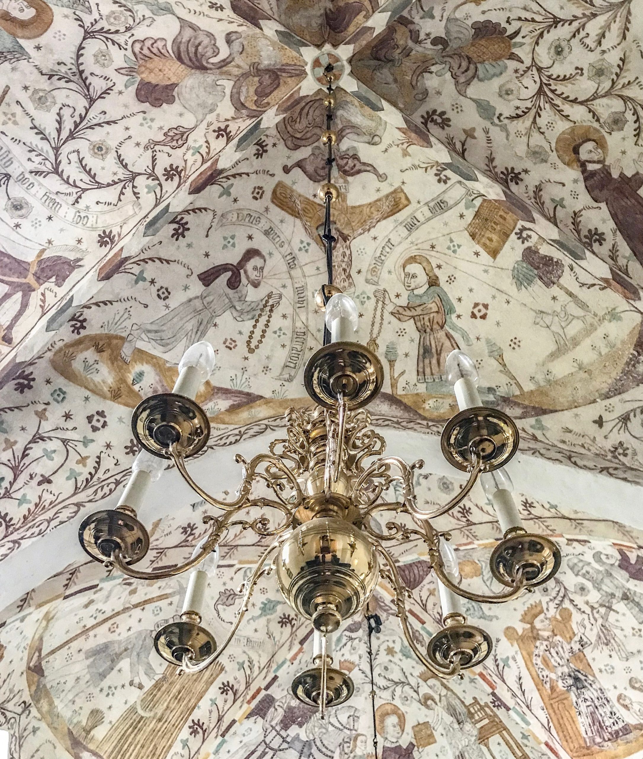 L’église Fanefjord danemark ile de mon