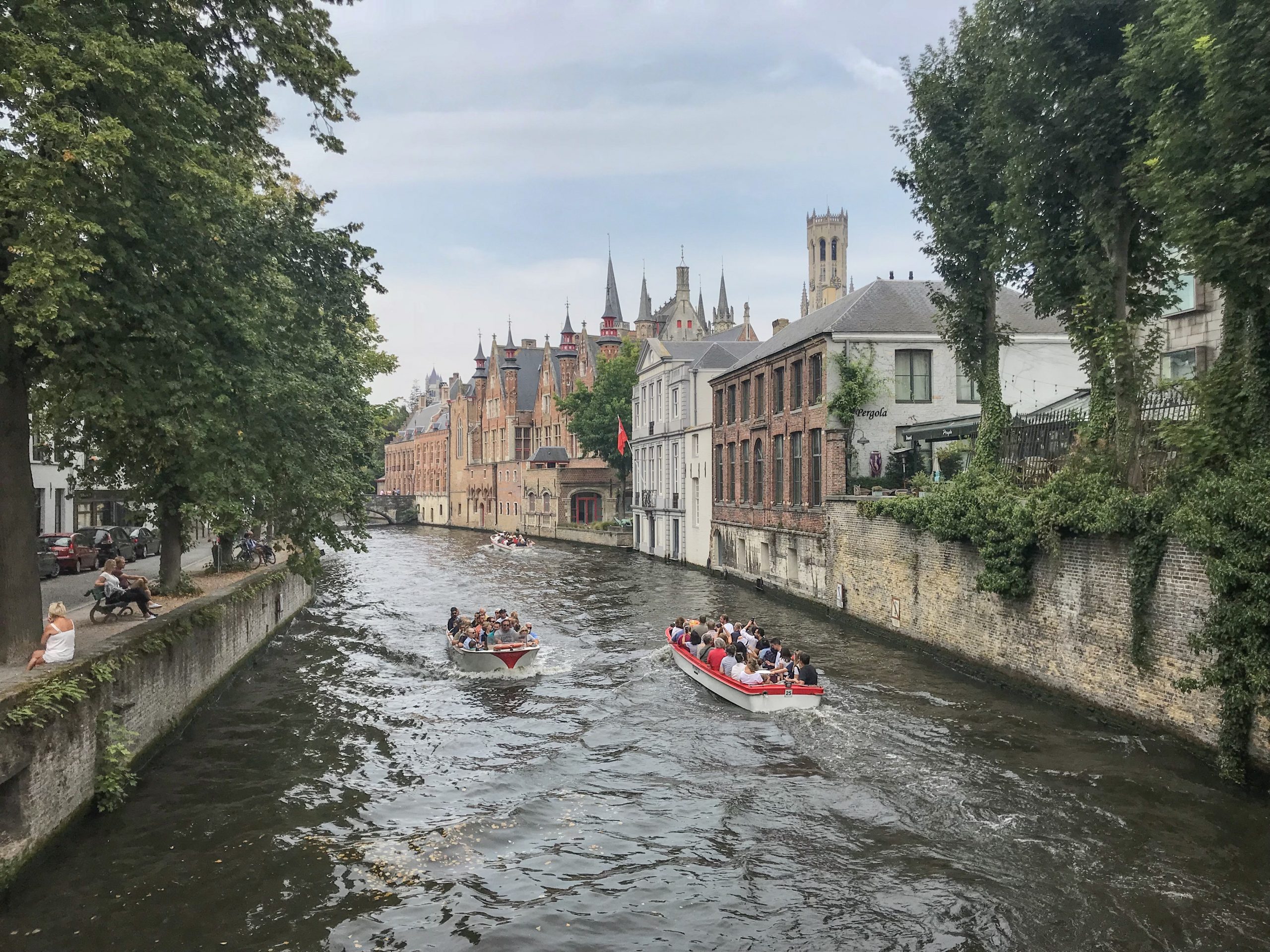 balades sur les quais de Bruges