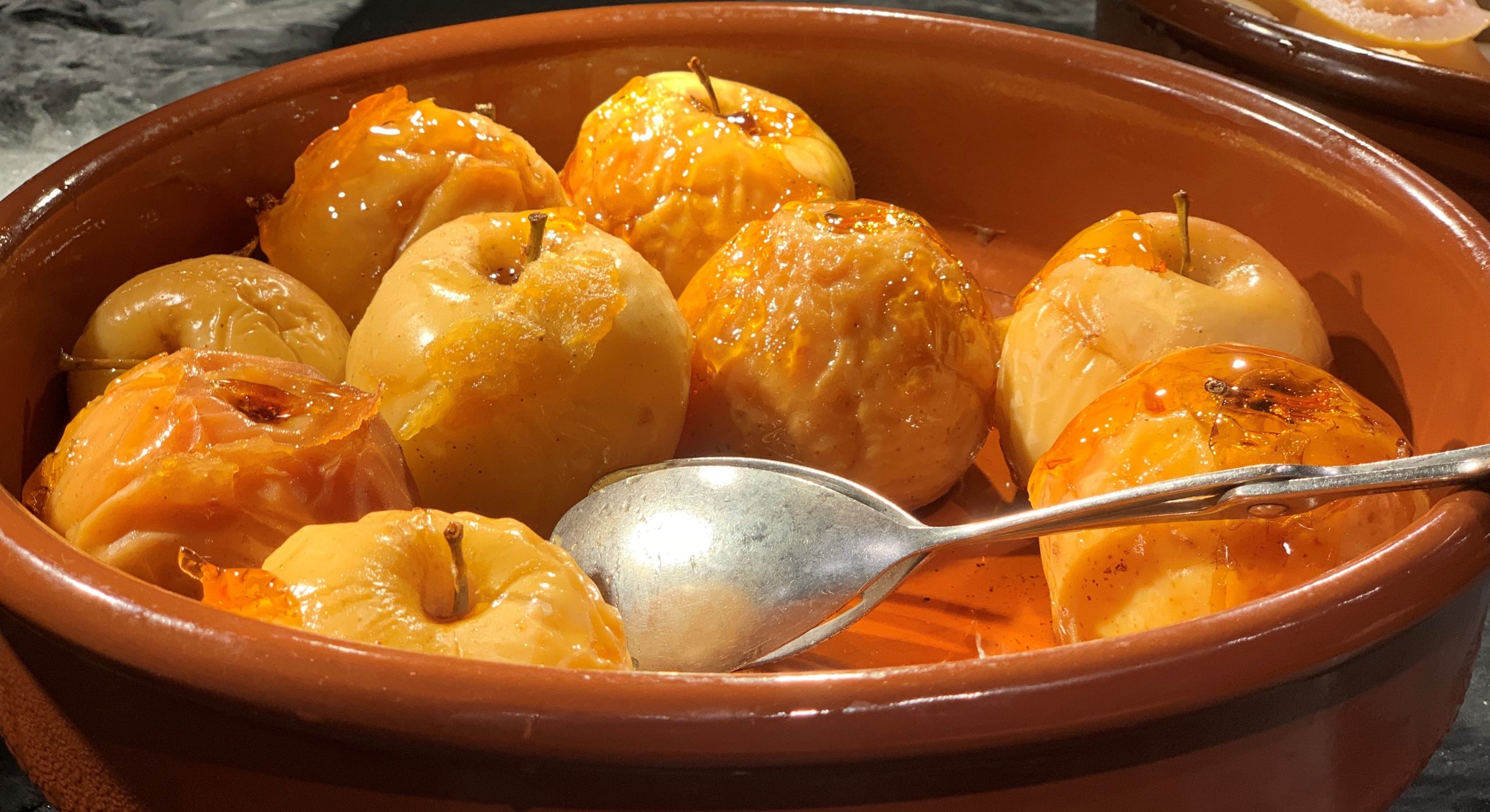 pommes caramélisées