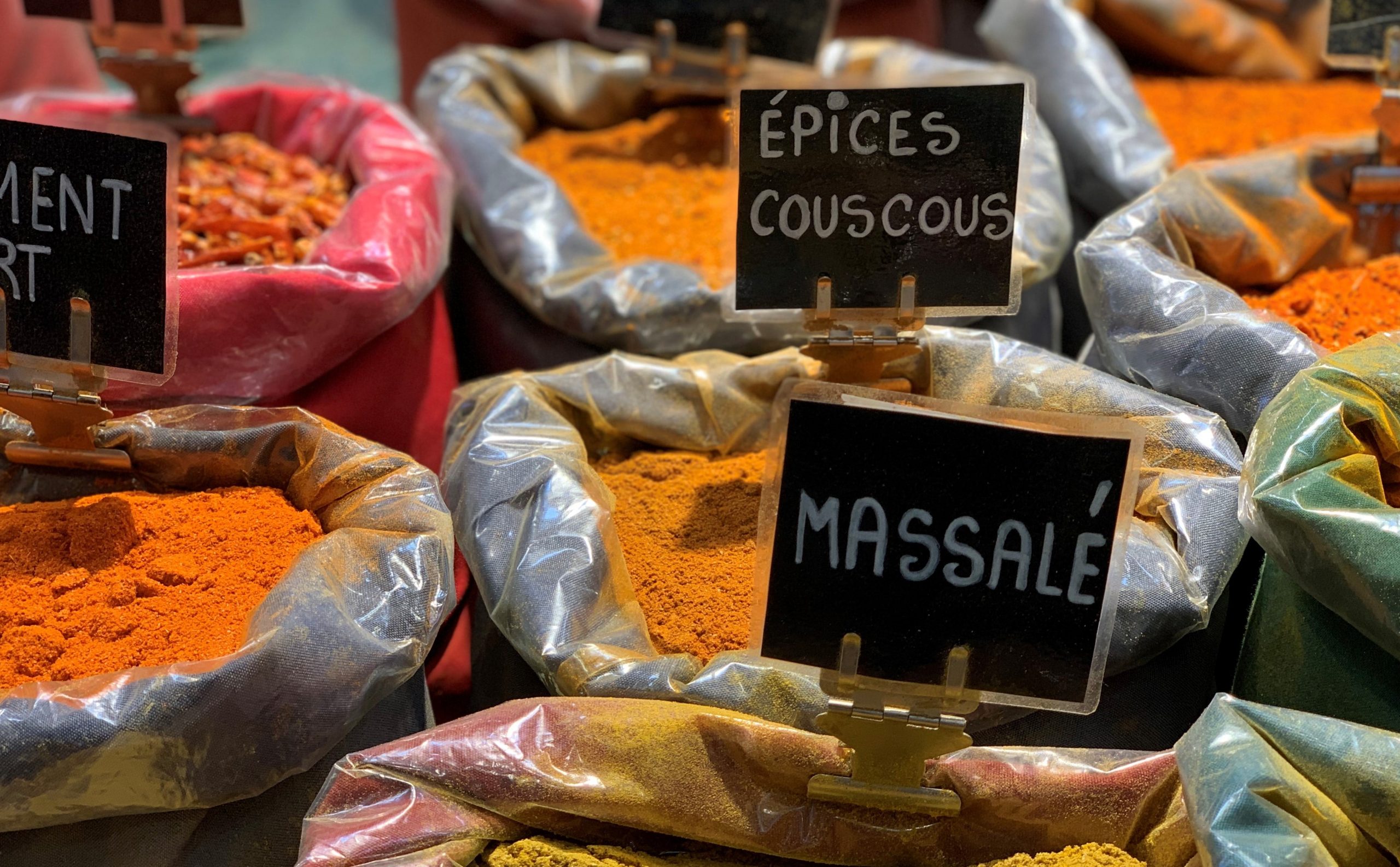 épices du marché des halles
