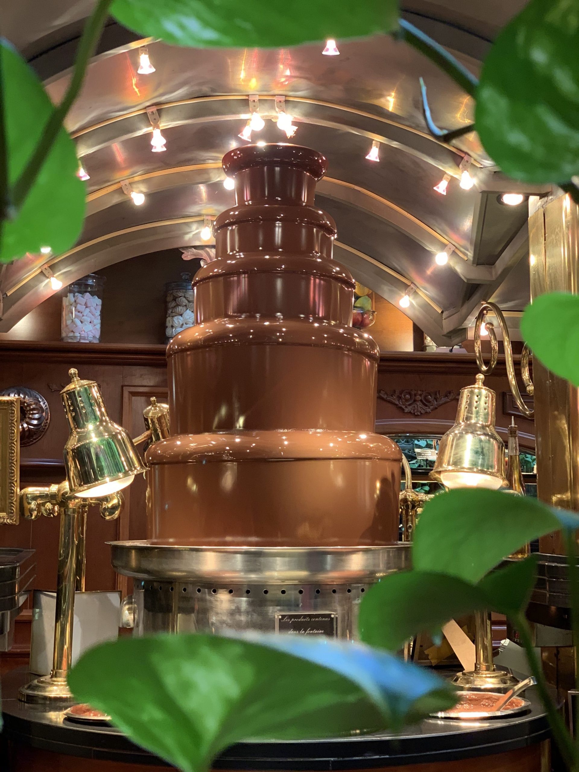 fontaine de chocolat des grands buffets