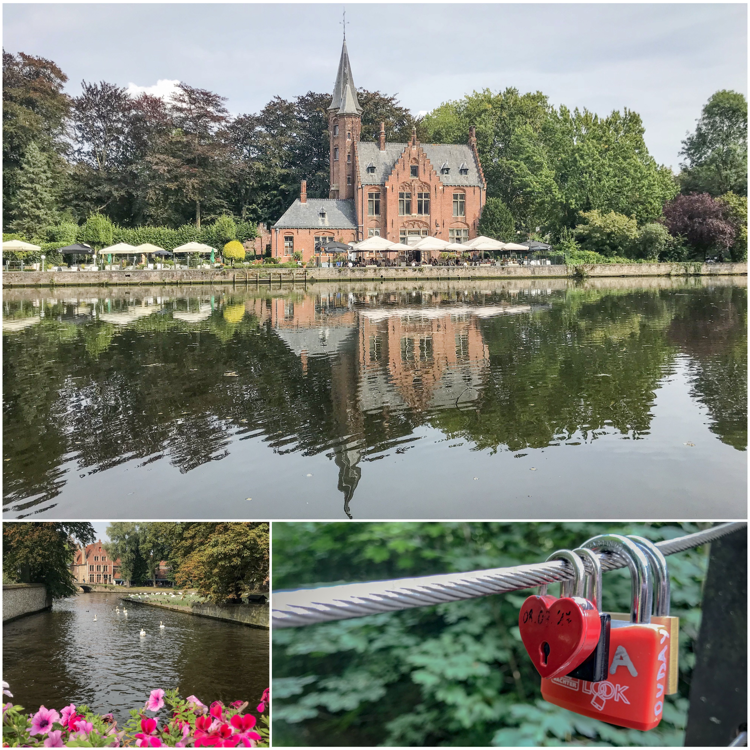 lac minnewater à Bruges