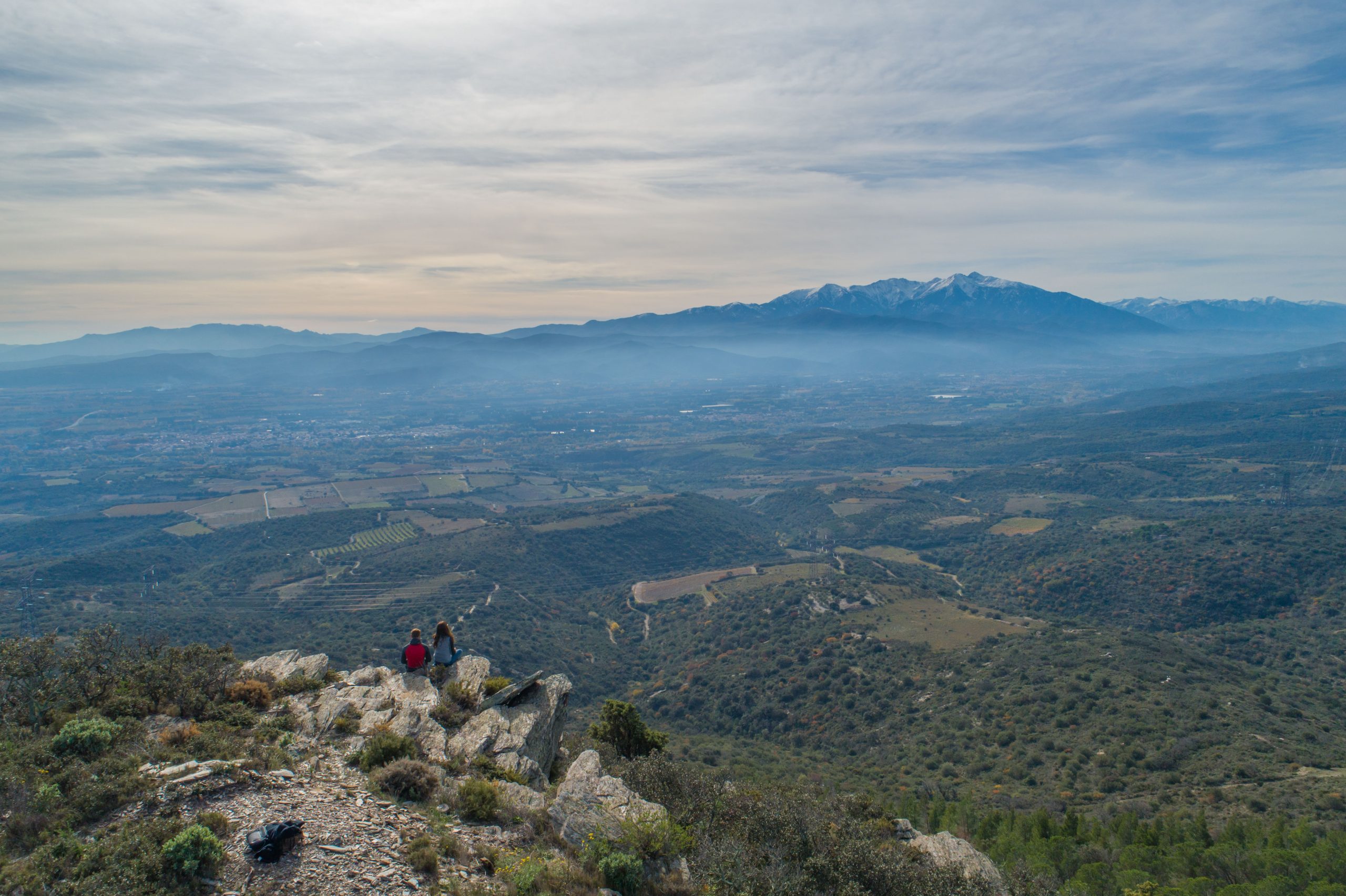 vue depuis le sentier botanique du forca real