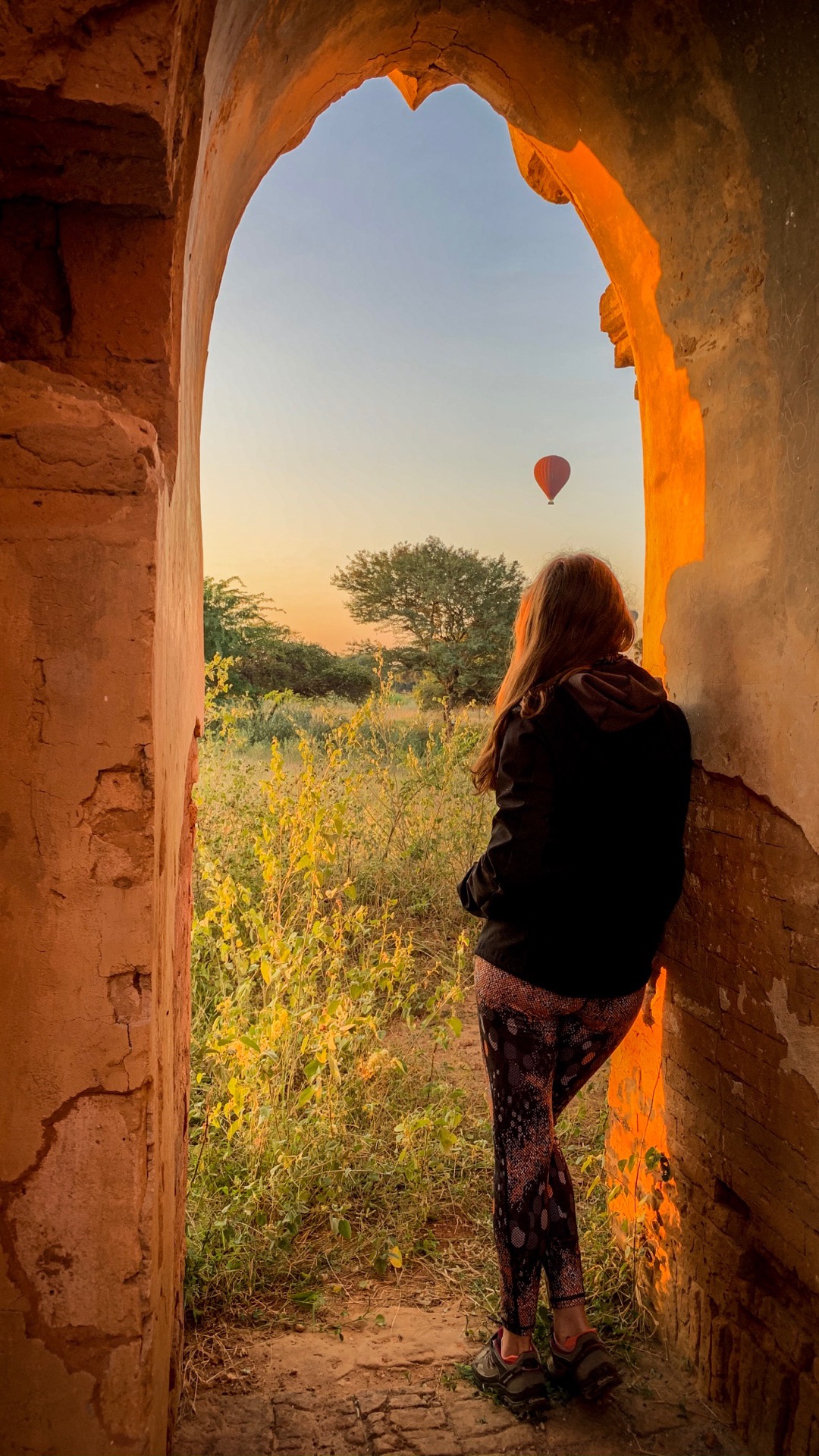 lever de soleil à bagan