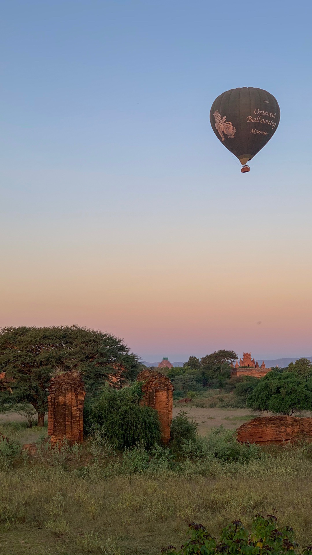 montgolfiere de bagan