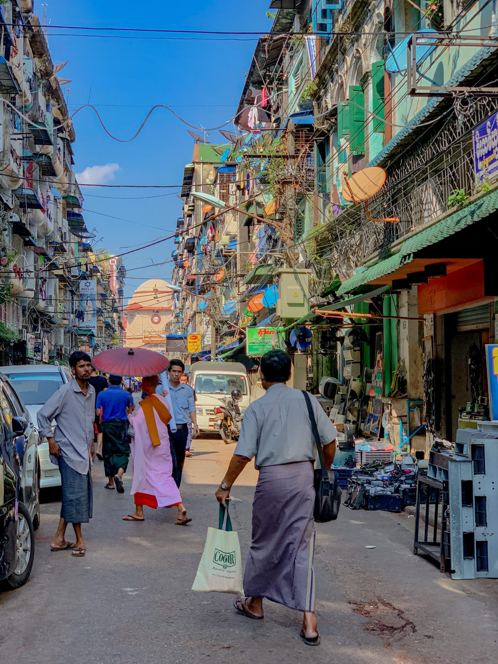 La vie à Yangon