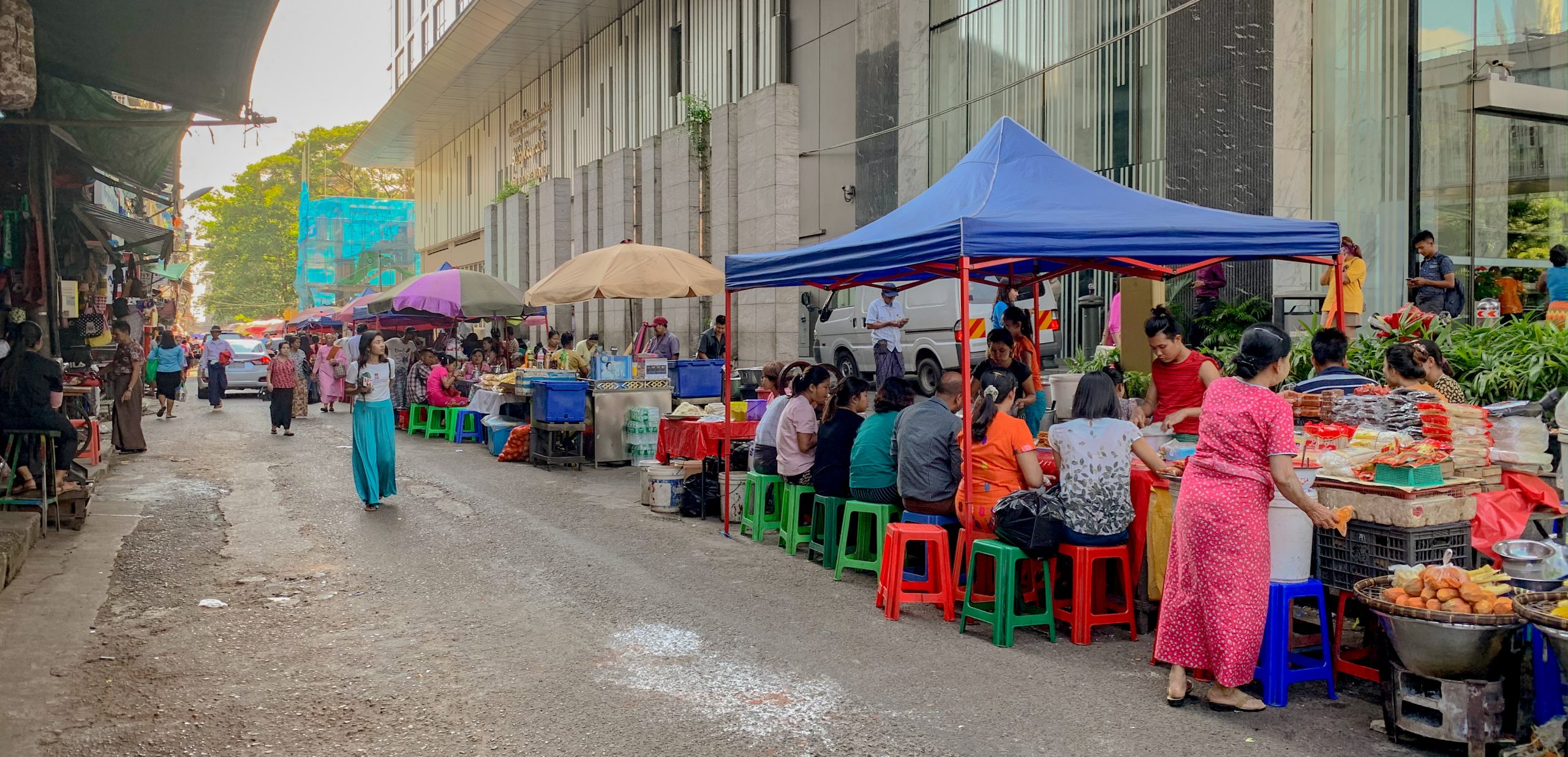 street food birmanie