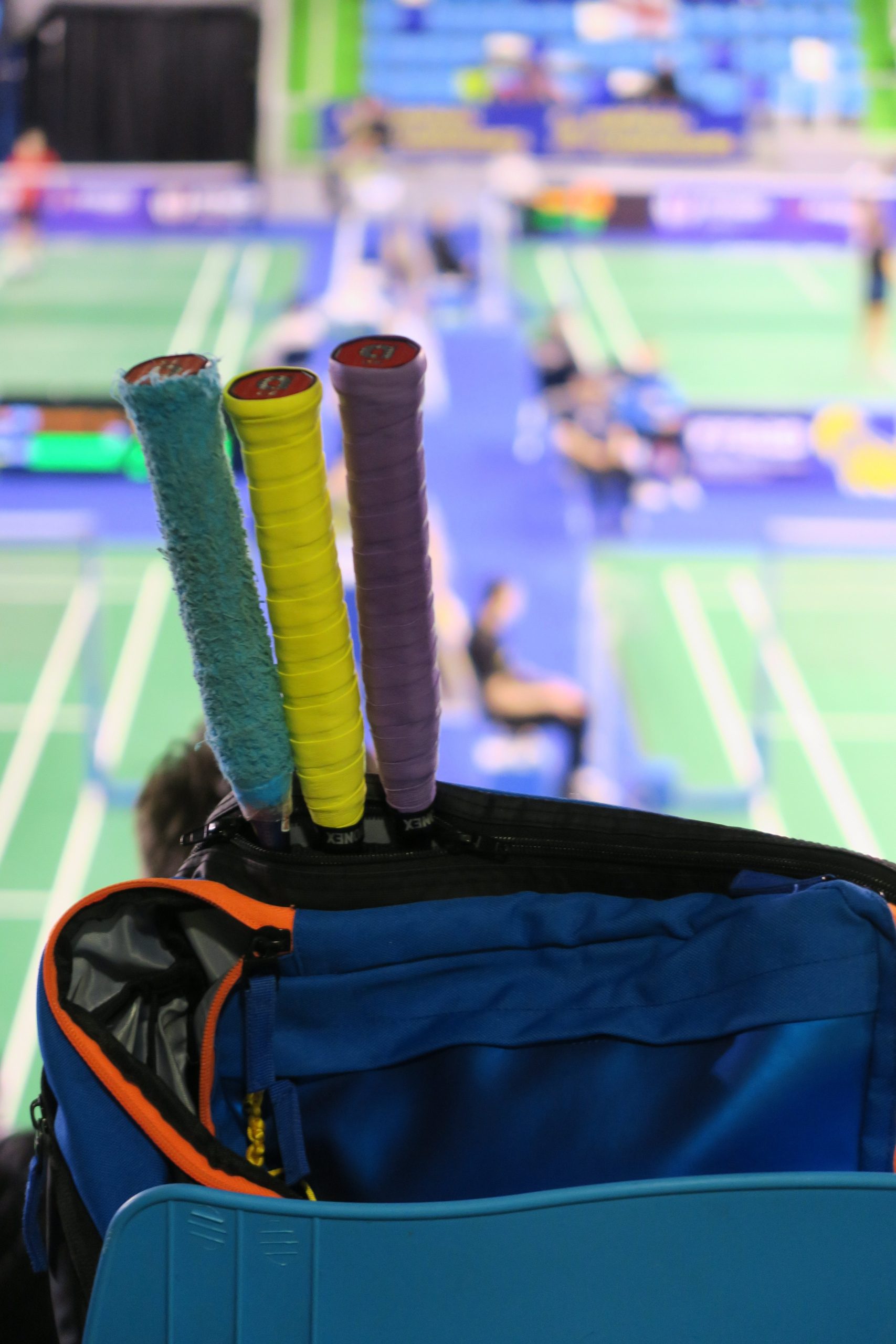 raquettes de badminton