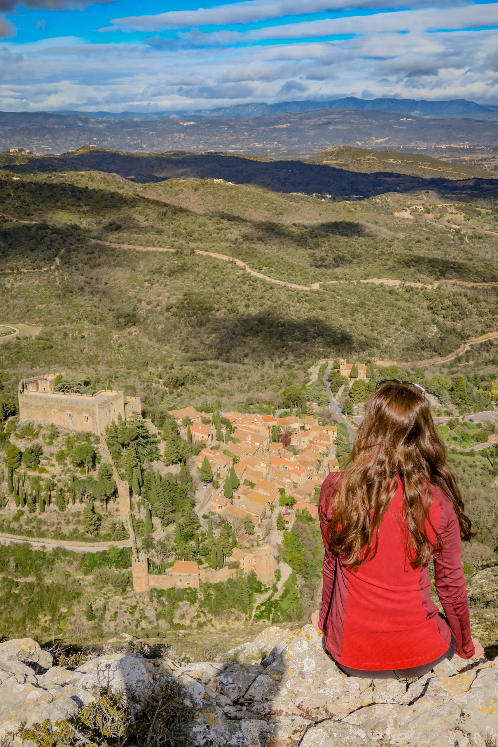 balade au dessus de castelnou