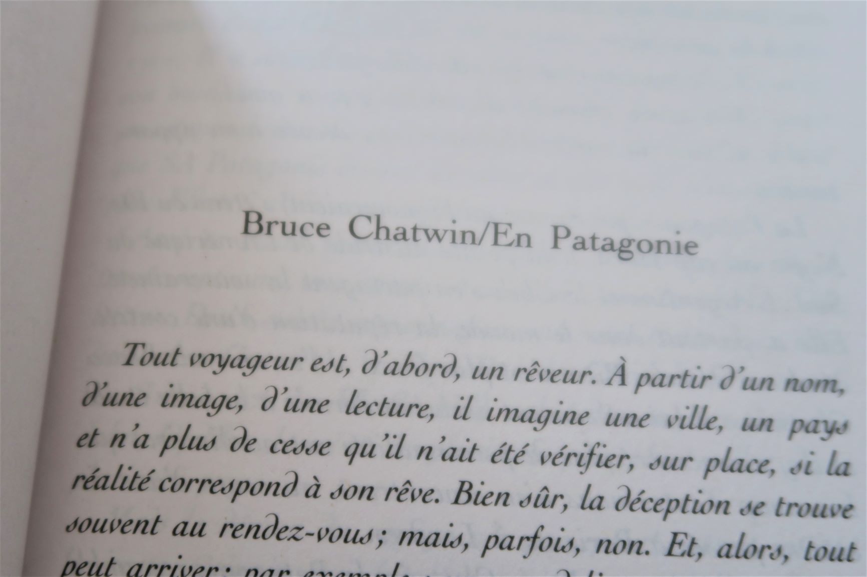 en patagonie idées lectures voyage
